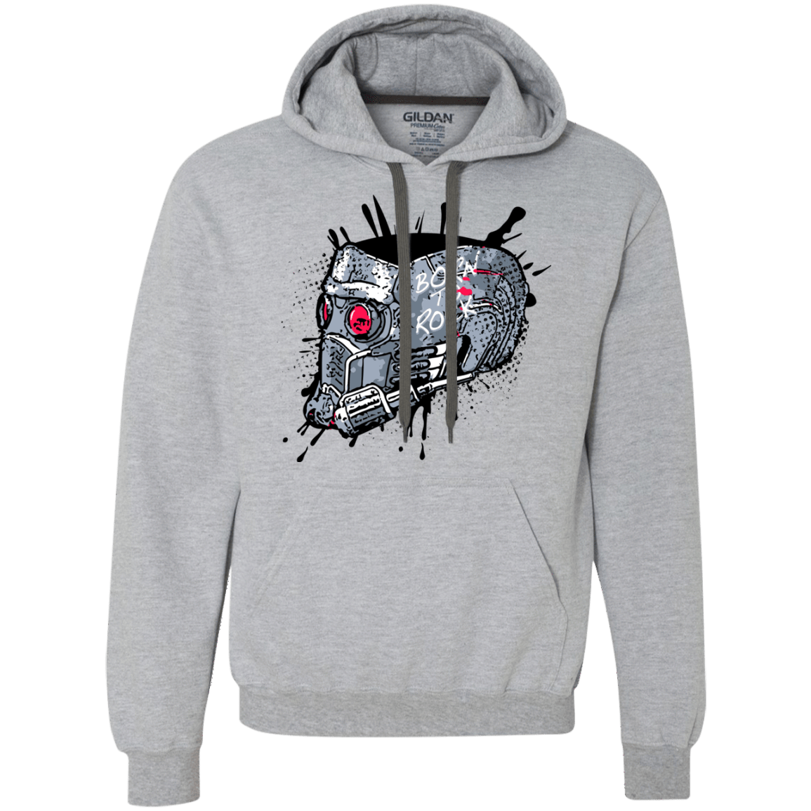 Sweatshirts Sport Grey / Small Born to Rock Premium Fleece Hoodie