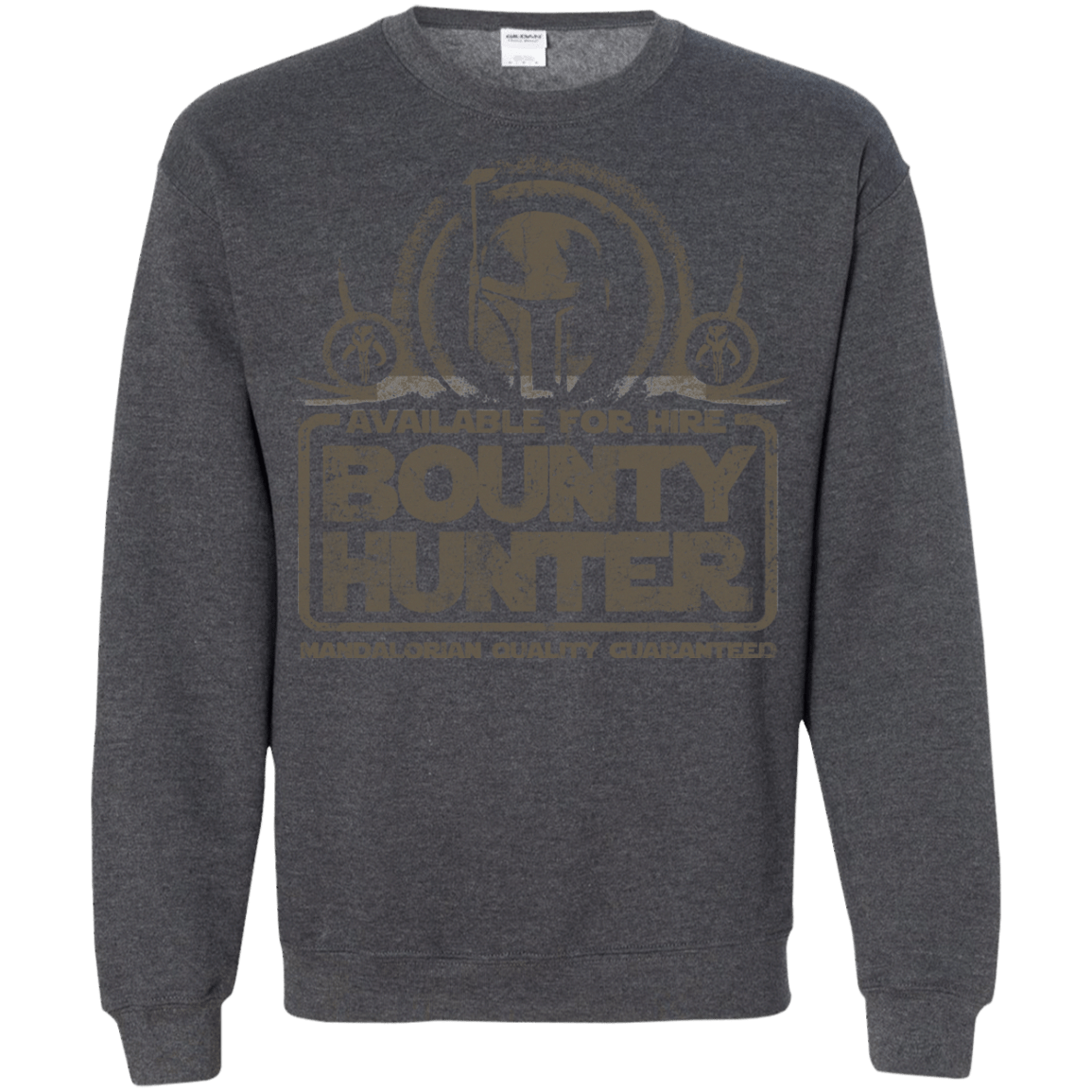 Sweatshirts Dark Heather / Small bounty hunter 2 Crewneck Sweatshirt