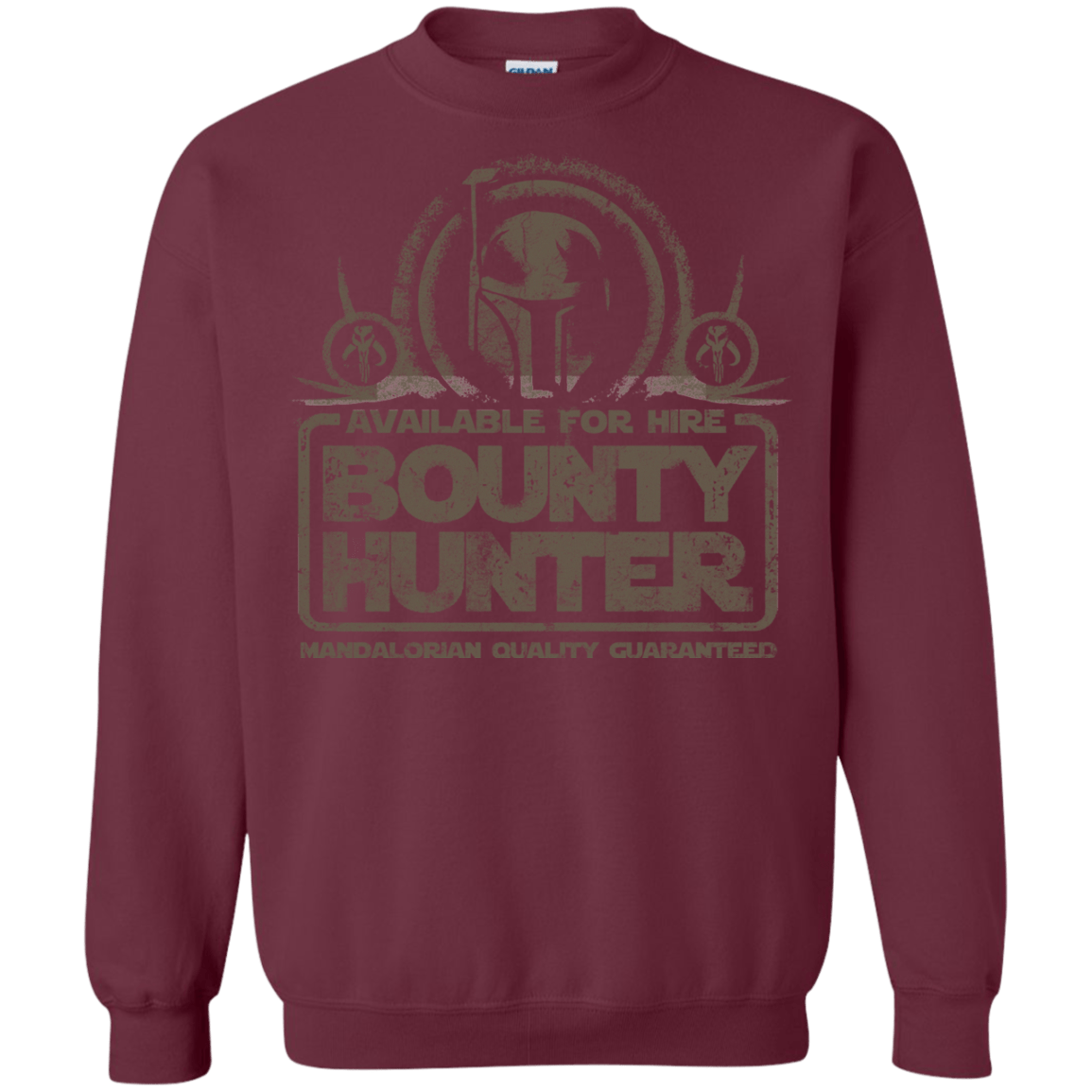 Sweatshirts Maroon / Small bounty hunter 2 Crewneck Sweatshirt