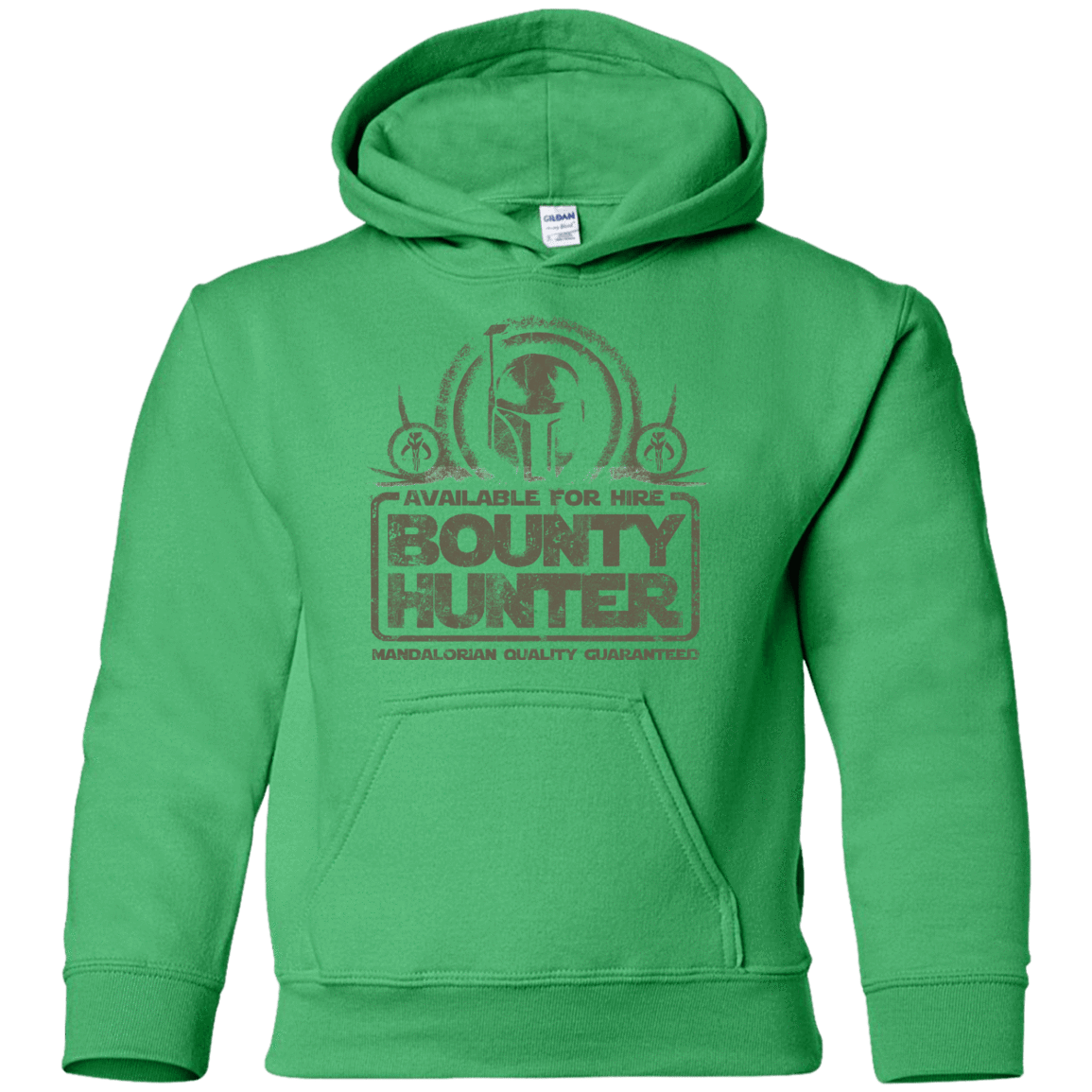 Sweatshirts Irish Green / YS bounty hunter 2 Youth Hoodie