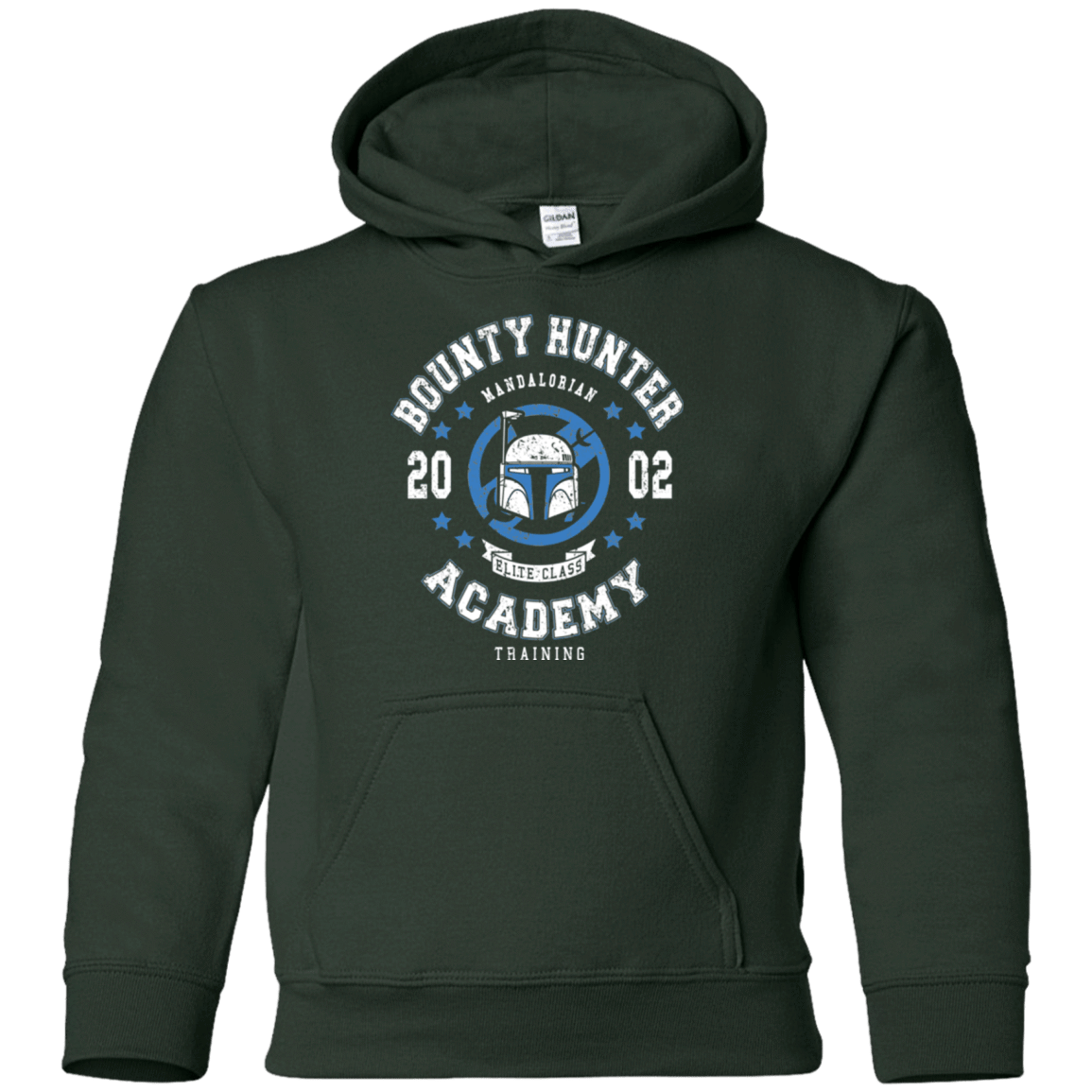Sweatshirts Forest Green / YS Bounty Hunter Academy 02 Youth Hoodie