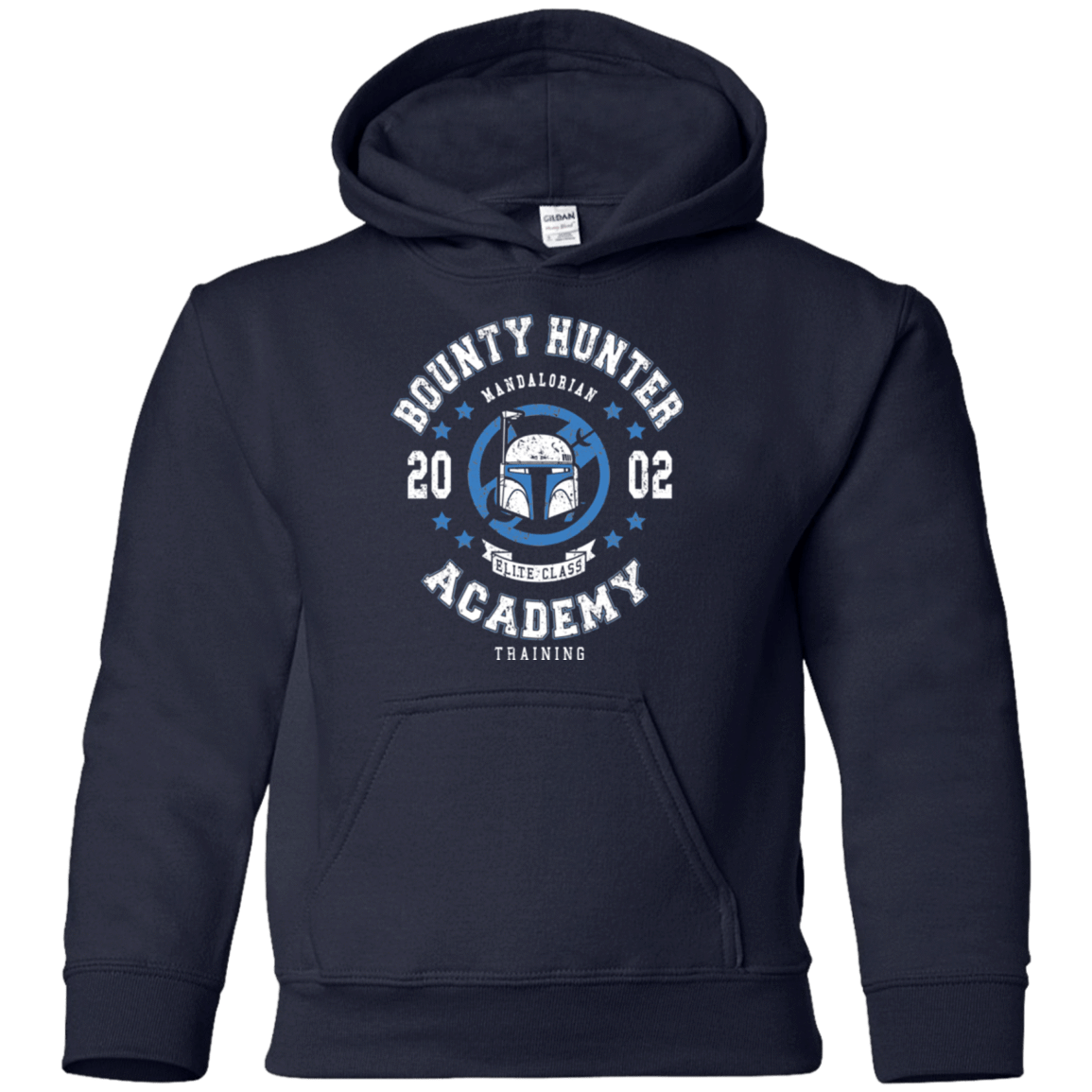Sweatshirts Navy / YS Bounty Hunter Academy 02 Youth Hoodie