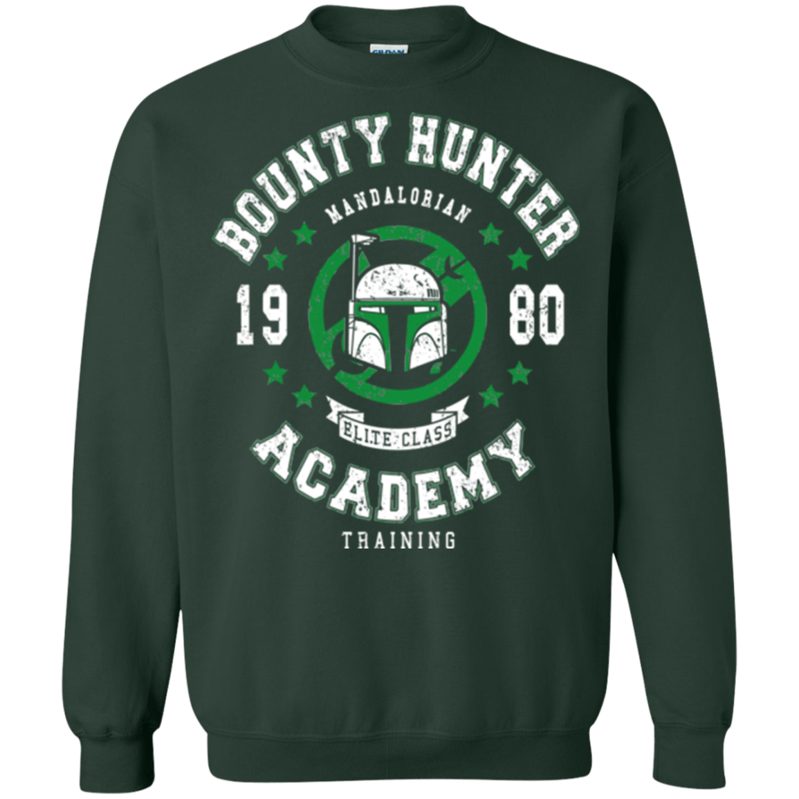 Sweatshirts Forest Green / Small Bounty Hunter Academy 80 Crewneck Sweatshirt