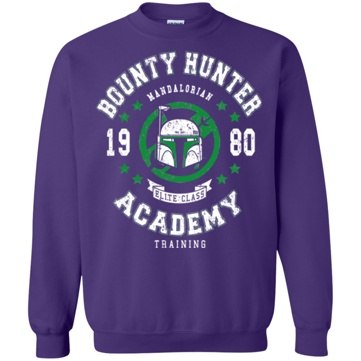 Sweatshirts Purple / Small Bounty Hunter Academy 80 Crewneck Sweatshirt
