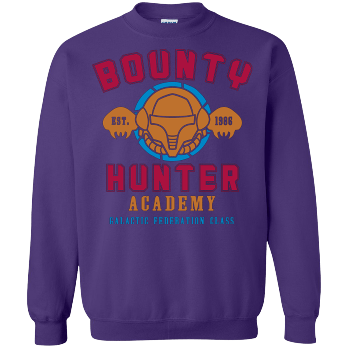 Sweatshirts Purple / Small Bounty Hunter Academy Crewneck Sweatshirt