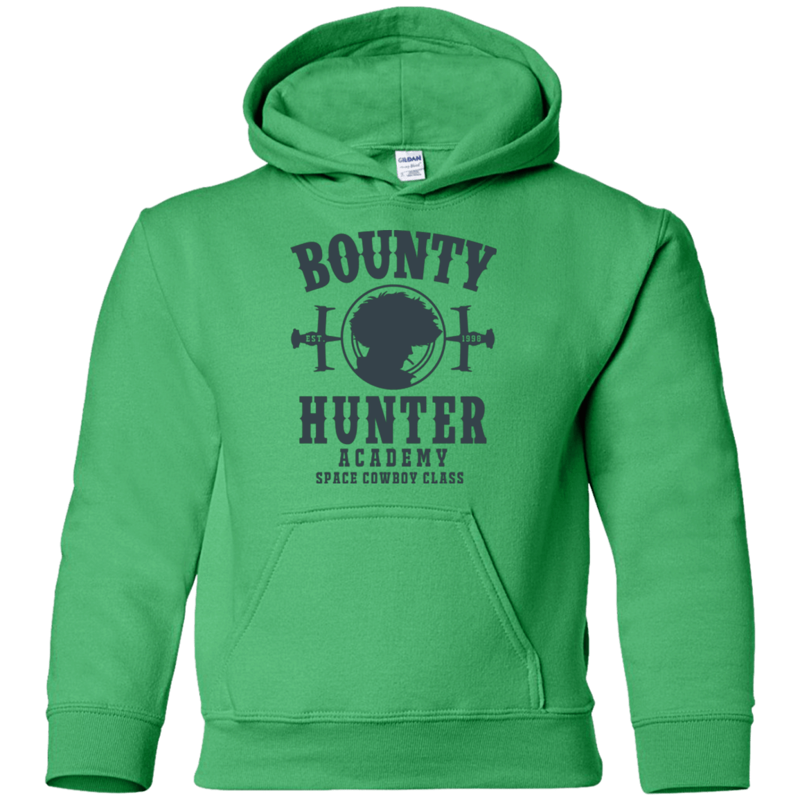 Sweatshirts Irish Green / YS Bounty Hunter Academy V3 Youth Hoodie