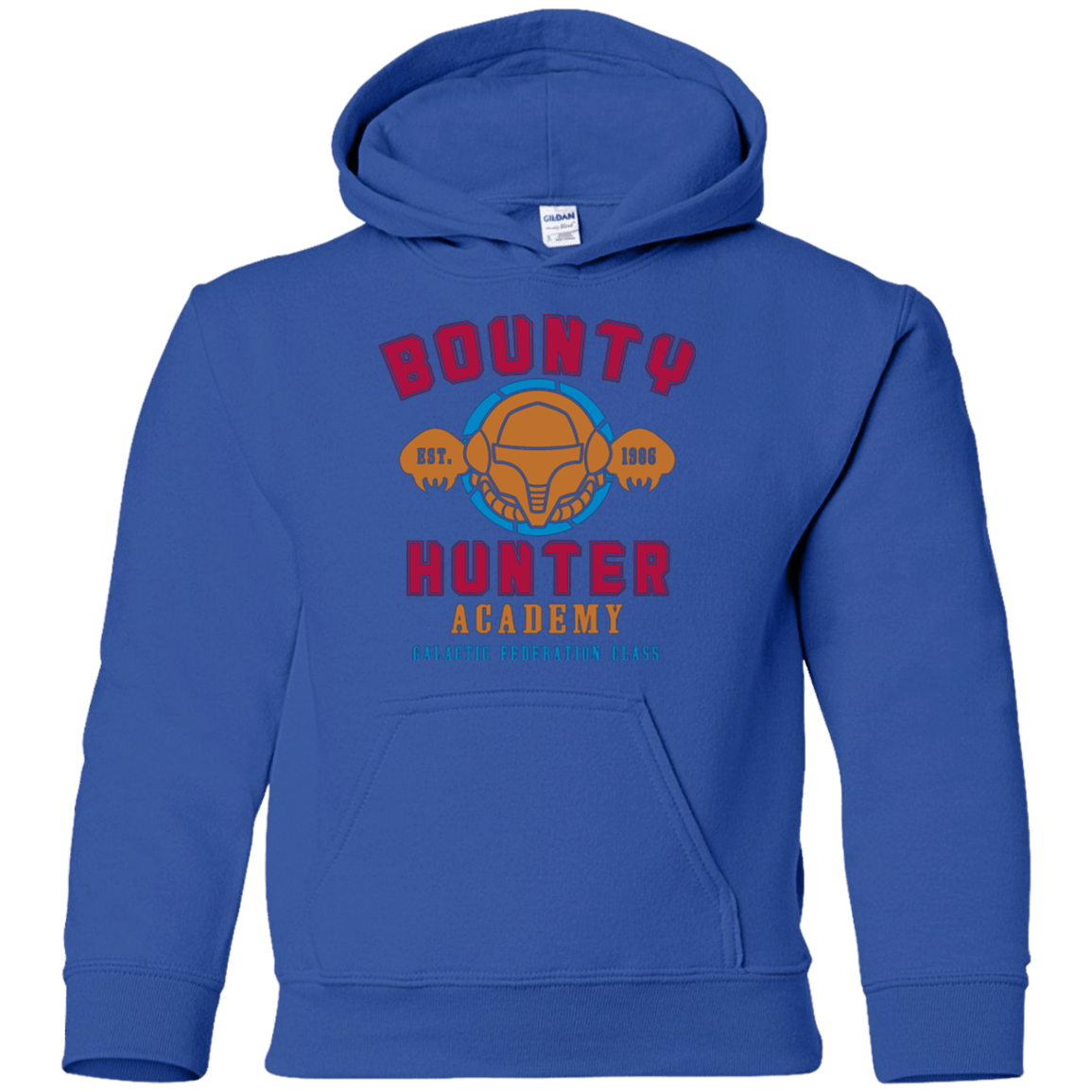 Sweatshirts Royal / YS Bounty Hunter Academy Youth Hoodie