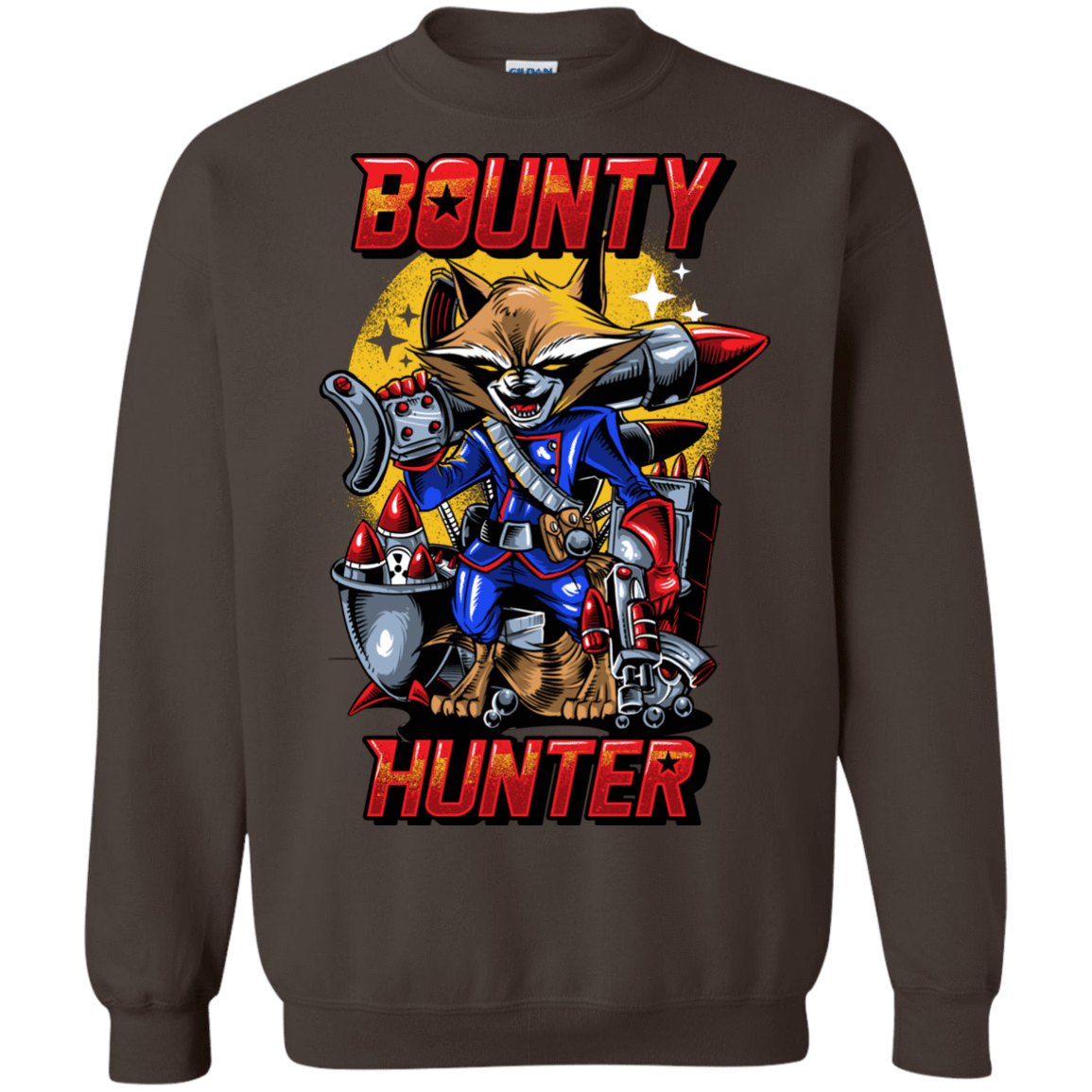 Sweatshirts Dark Chocolate / Small Bounty Hunter Crewneck Sweatshirt