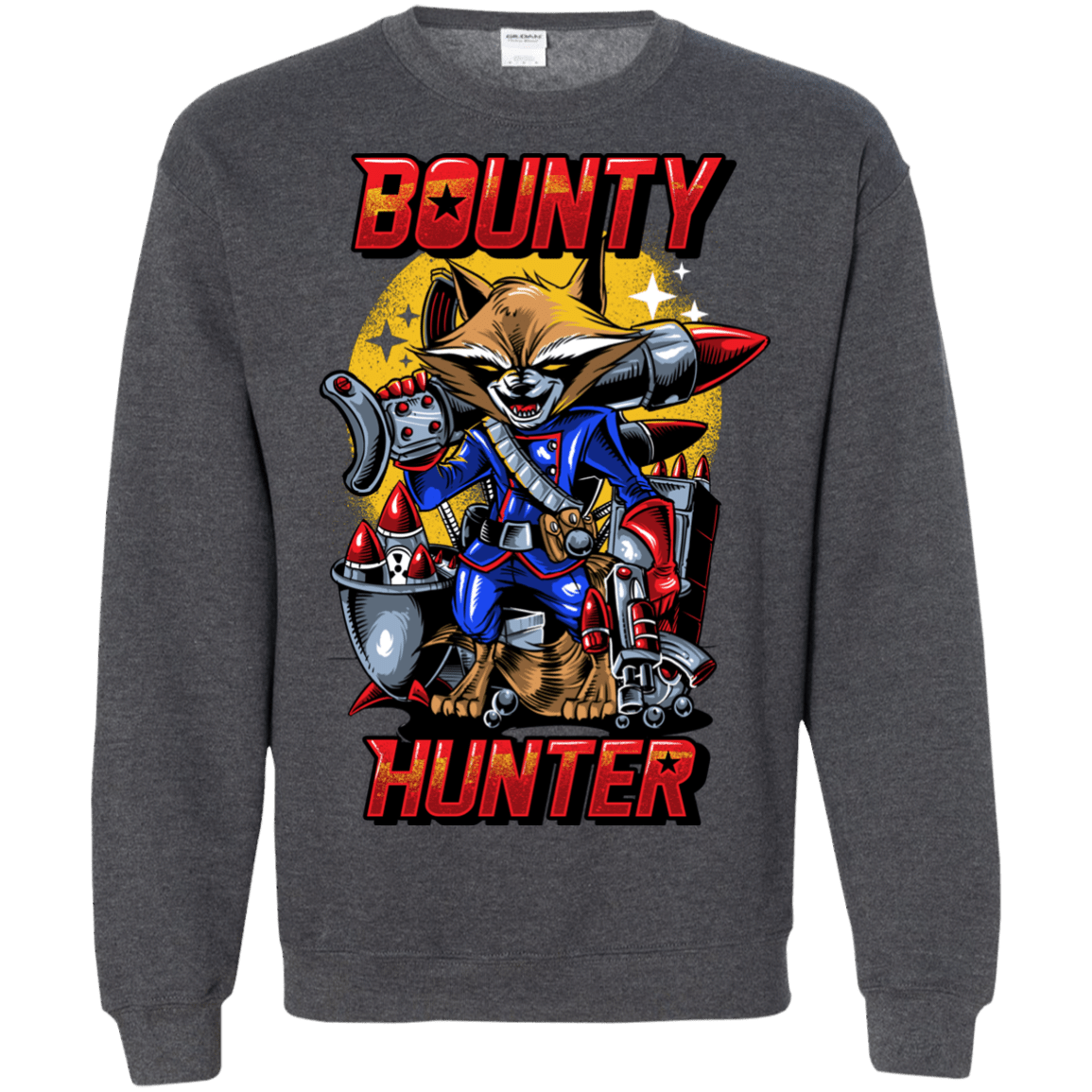 Sweatshirts Dark Heather / Small Bounty Hunter Crewneck Sweatshirt