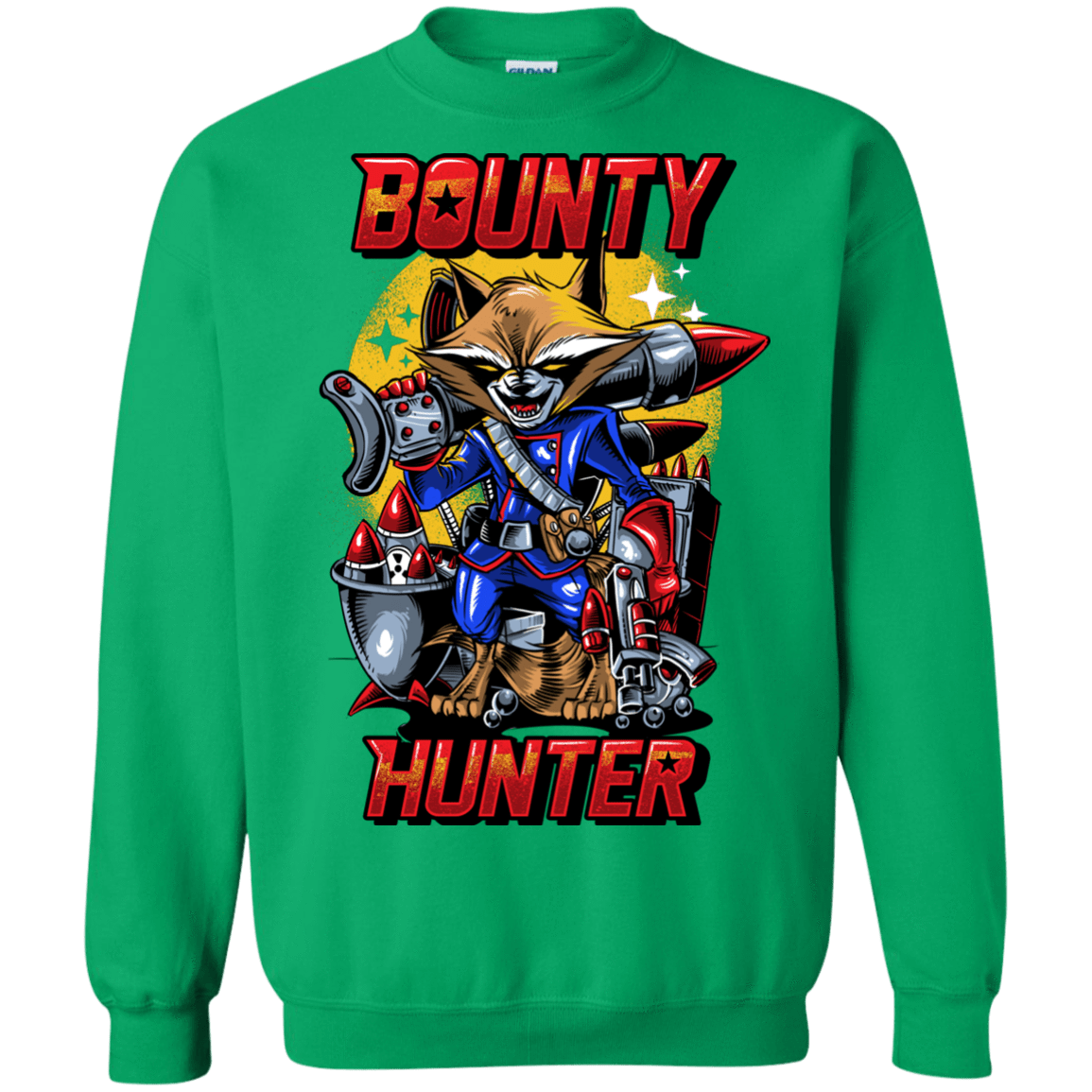 Sweatshirts Irish Green / Small Bounty Hunter Crewneck Sweatshirt