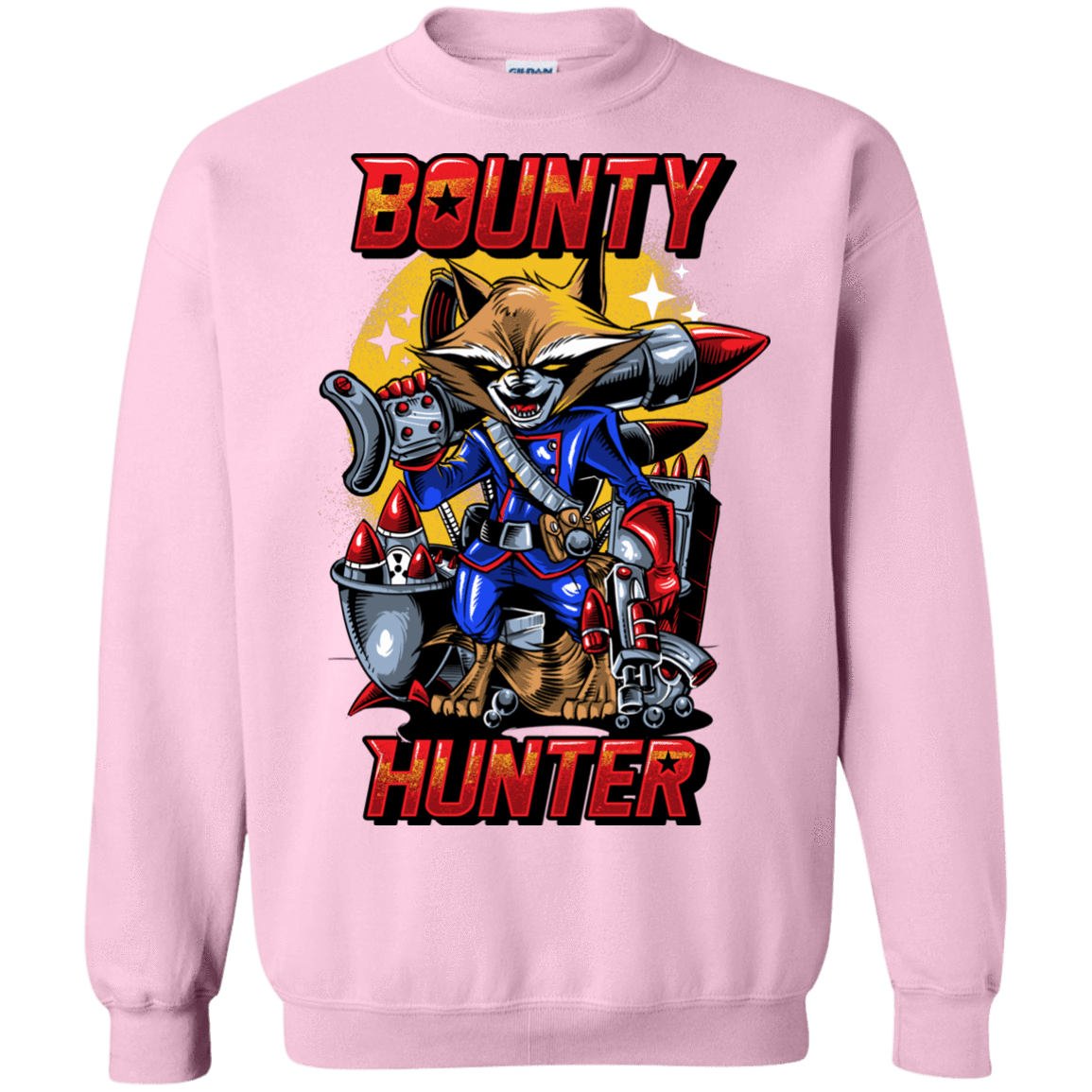 Sweatshirts Light Pink / Small Bounty Hunter Crewneck Sweatshirt