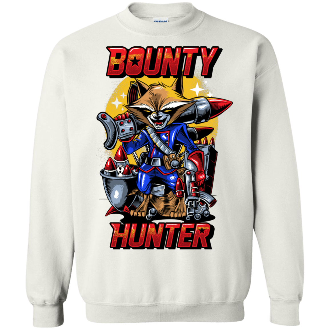 Sweatshirts White / Small Bounty Hunter Crewneck Sweatshirt