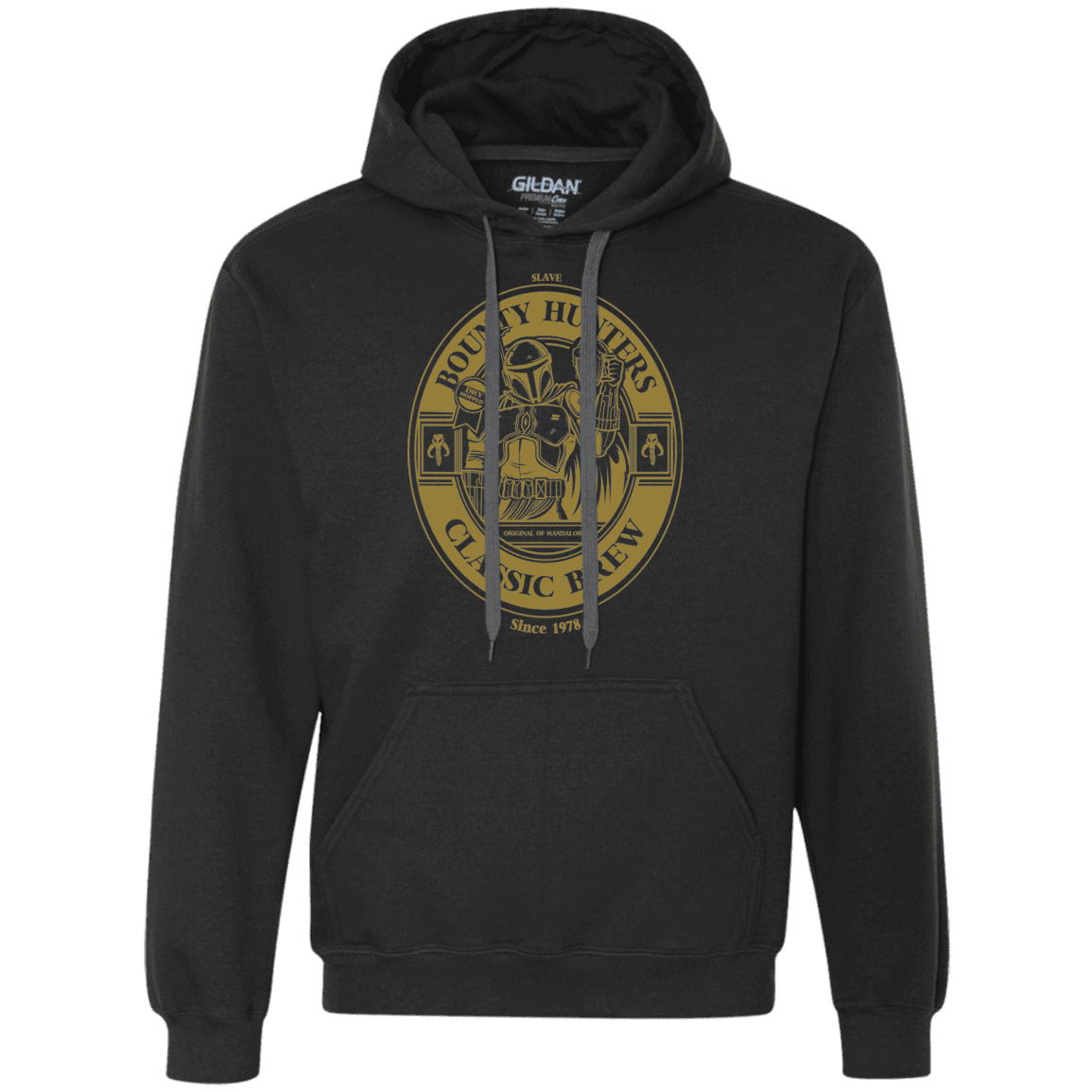Sweatshirts Black / S Bounty Hunters Classic Brew Premium Fleece Hoodie