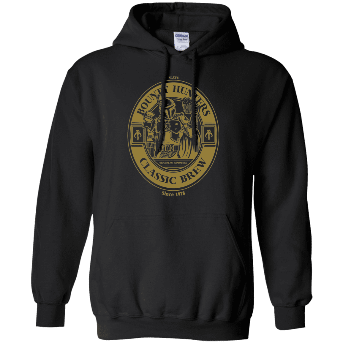Sweatshirts Black / S Bounty Hunters Classic Brew Pullover Hoodie