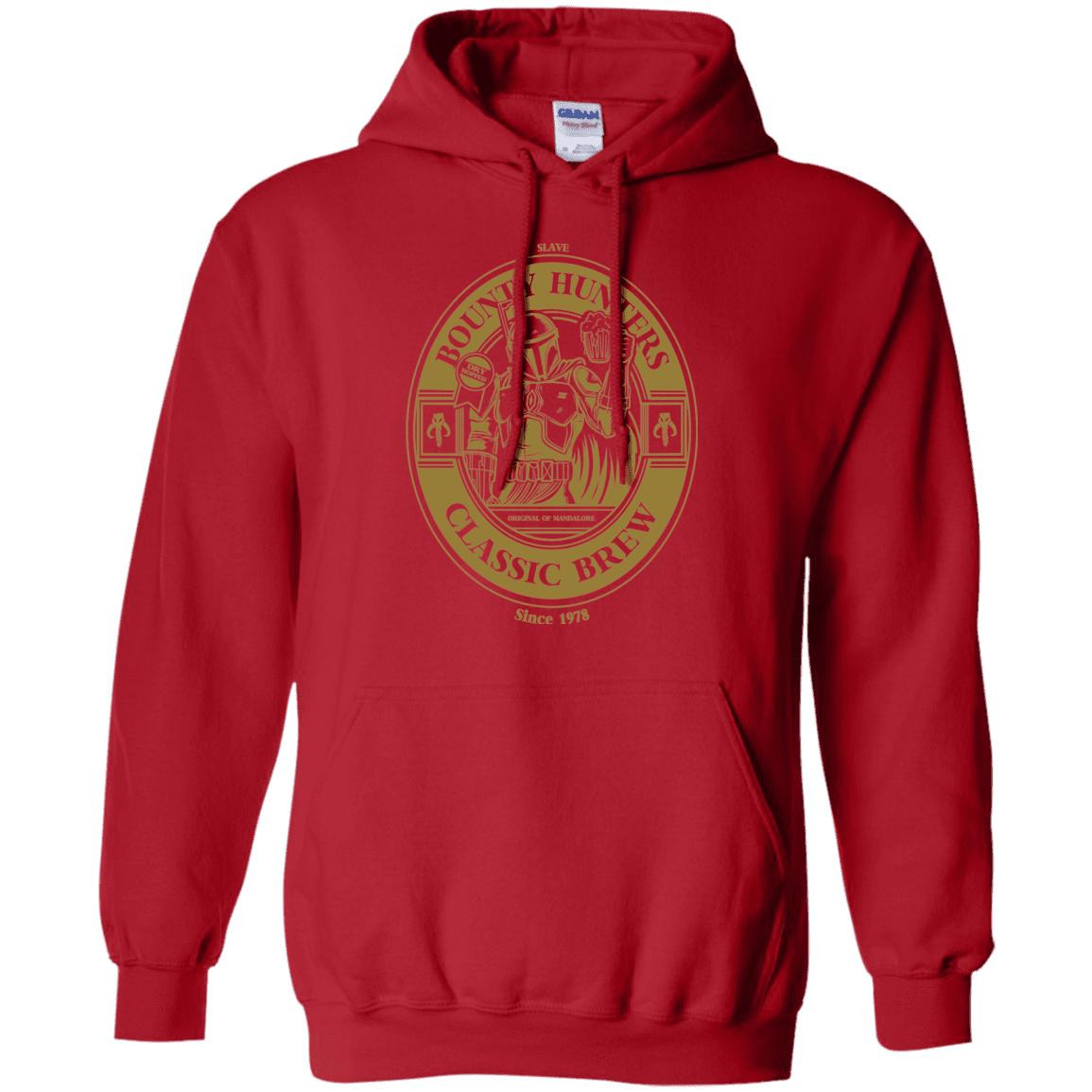 Sweatshirts Red / S Bounty Hunters Classic Brew Pullover Hoodie