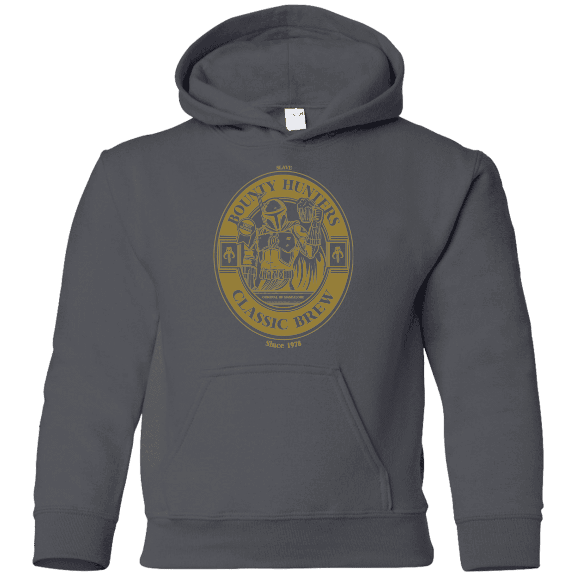 Sweatshirts Charcoal / YS Bounty Hunters Classic Brew Youth Hoodie