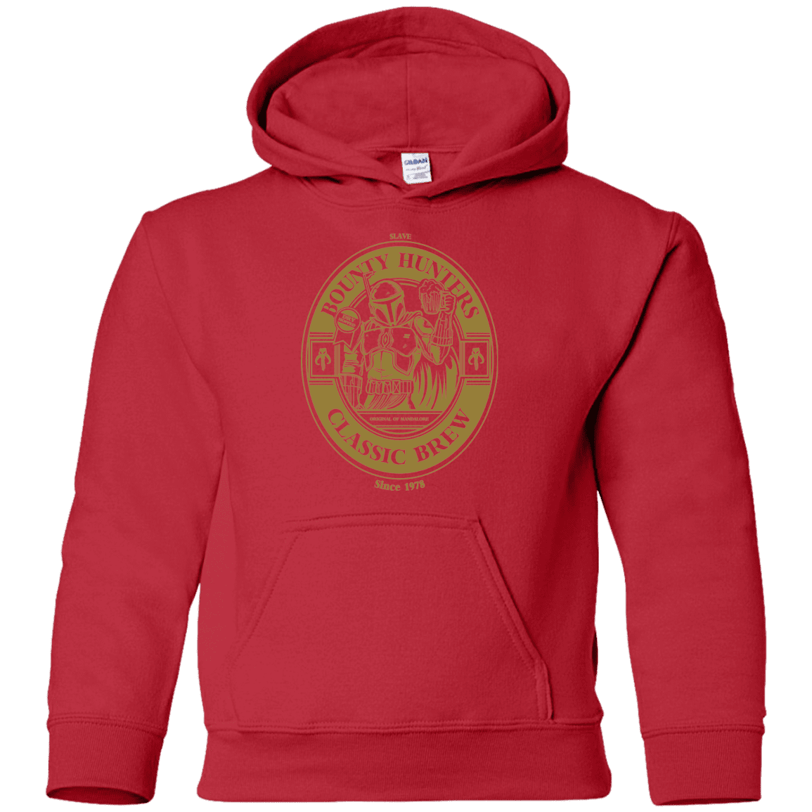 Sweatshirts Red / YS Bounty Hunters Classic Brew Youth Hoodie