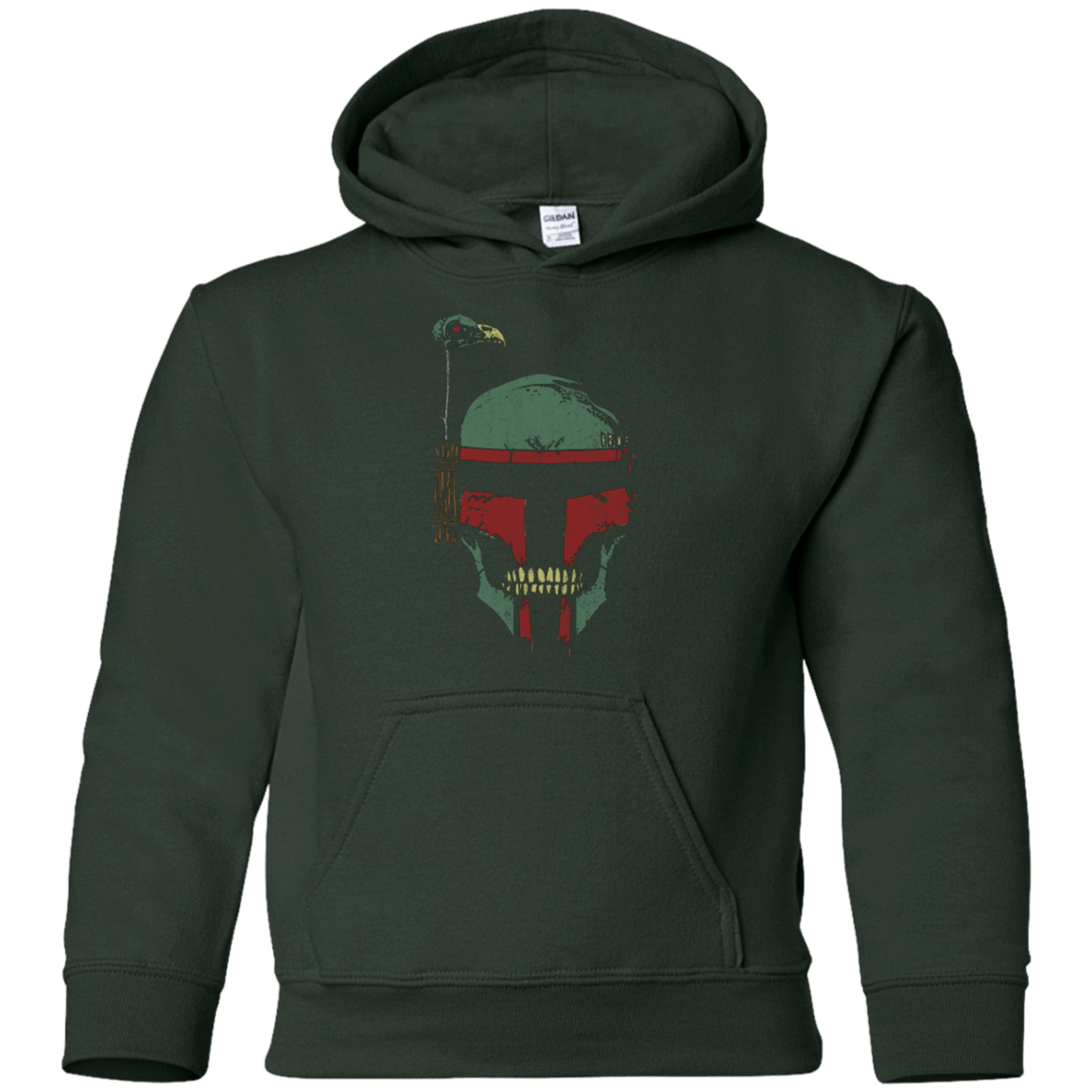 Sweatshirts Forest Green / YS Bounty Witch Youth Hoodie