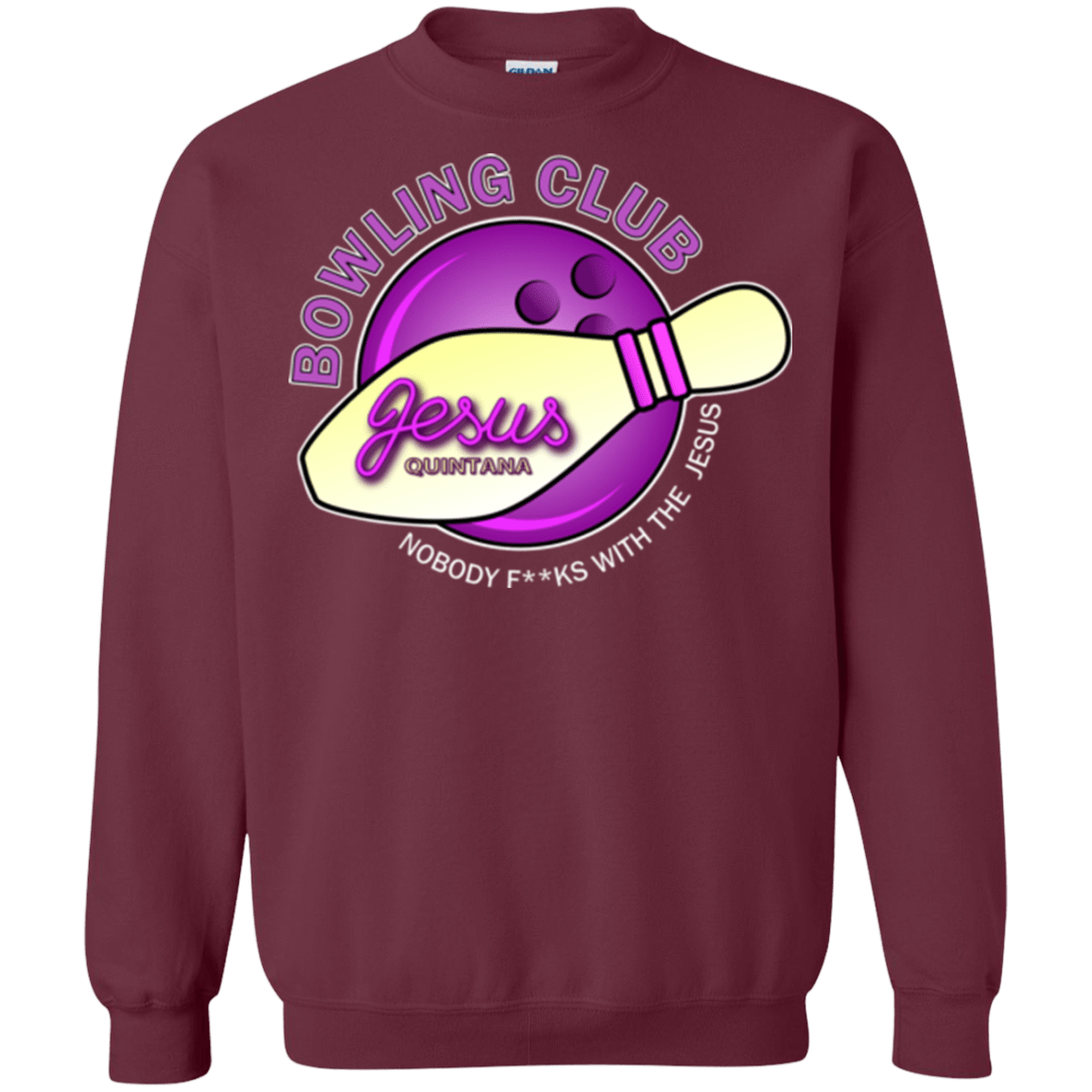 Sweatshirts Maroon / Small Bowling club Crewneck Sweatshirt