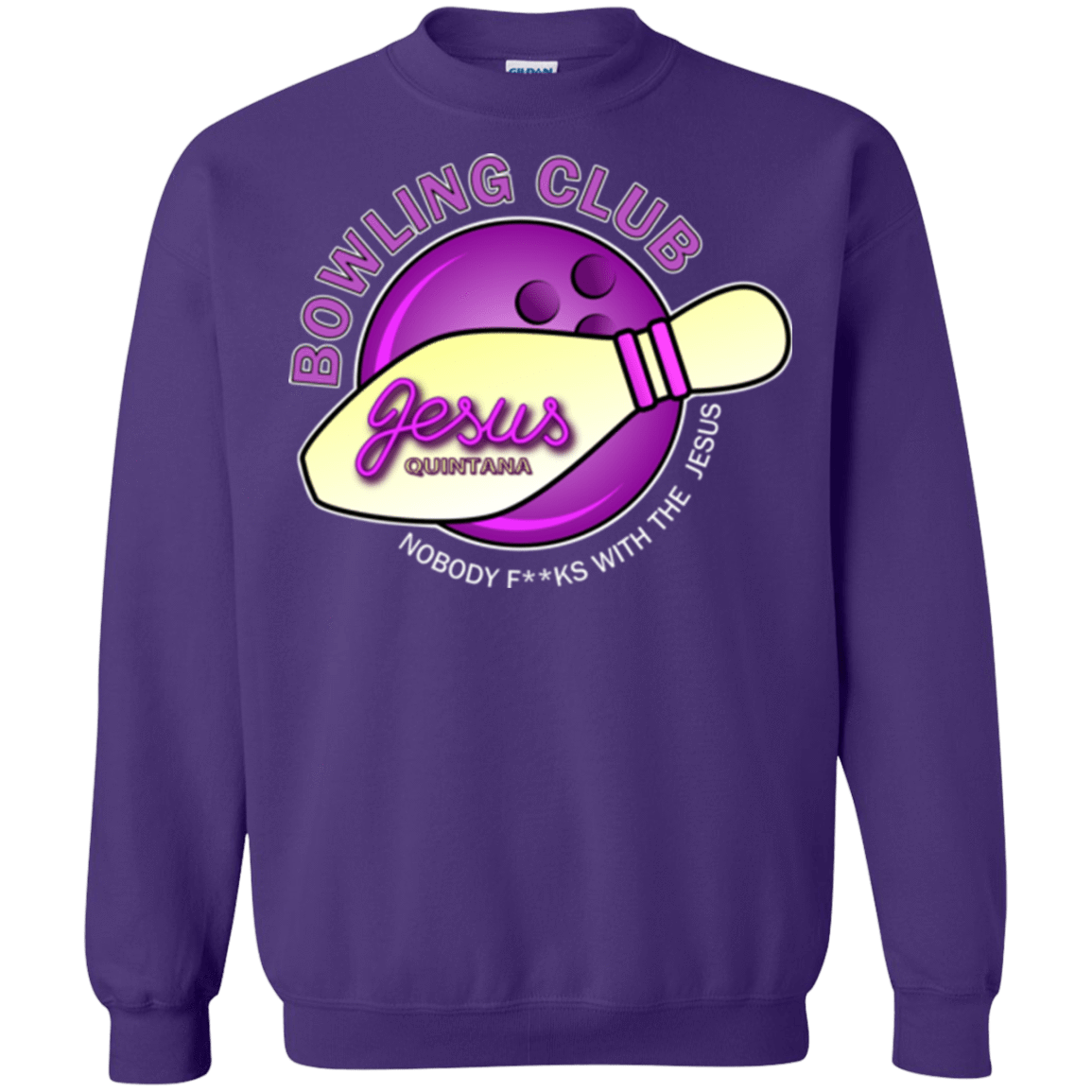 Sweatshirts Purple / Small Bowling club Crewneck Sweatshirt