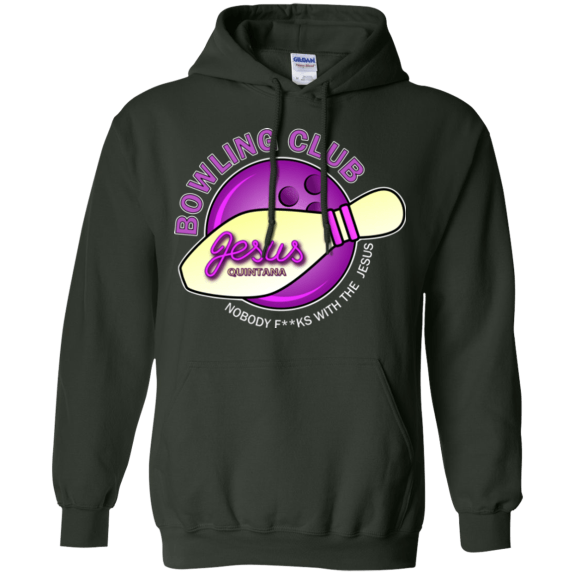Sweatshirts Forest Green / Small Bowling club Pullover Hoodie