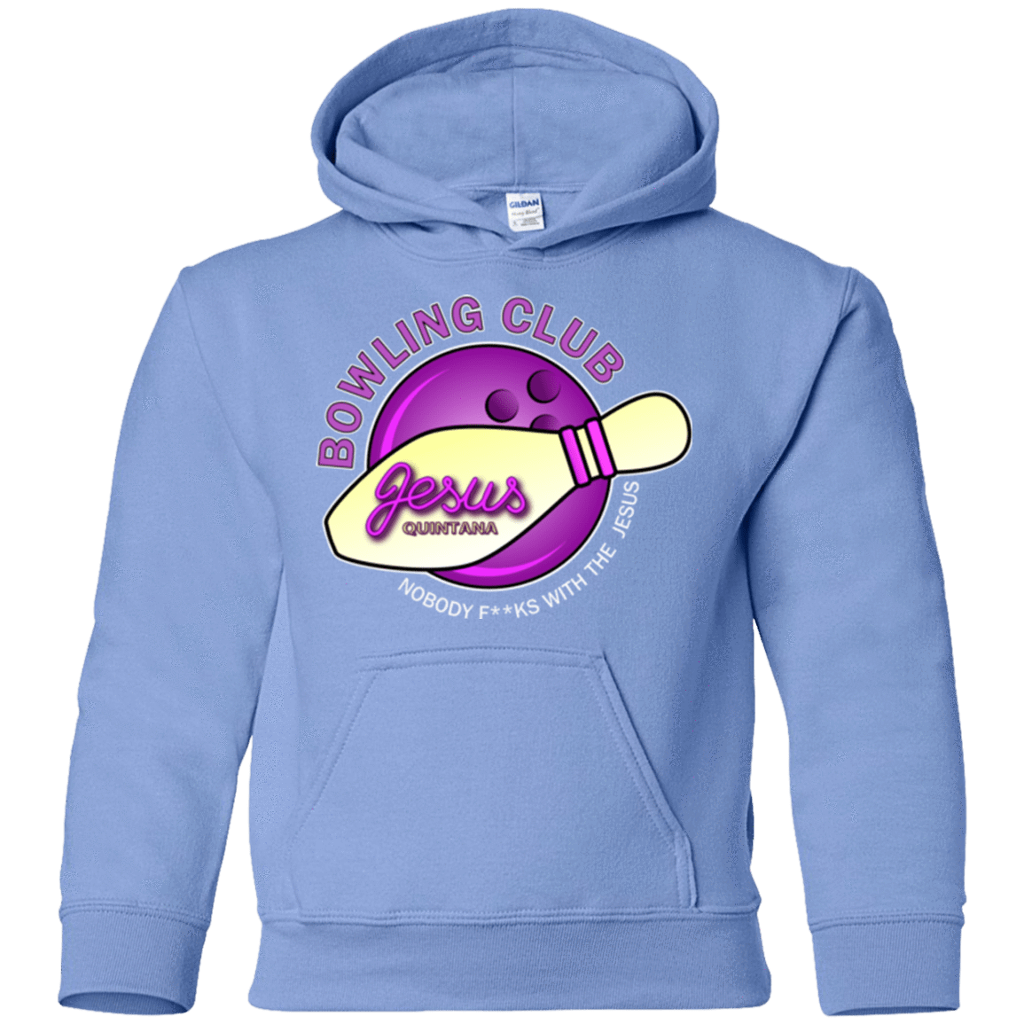 Sweatshirts Carolina Blue / YS Bowling club Youth Hoodie