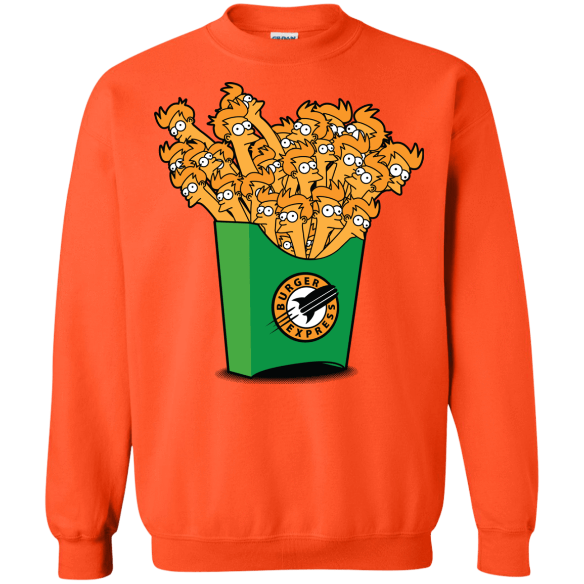 Sweatshirts Orange / Small Box of Fries Crewneck Sweatshirt