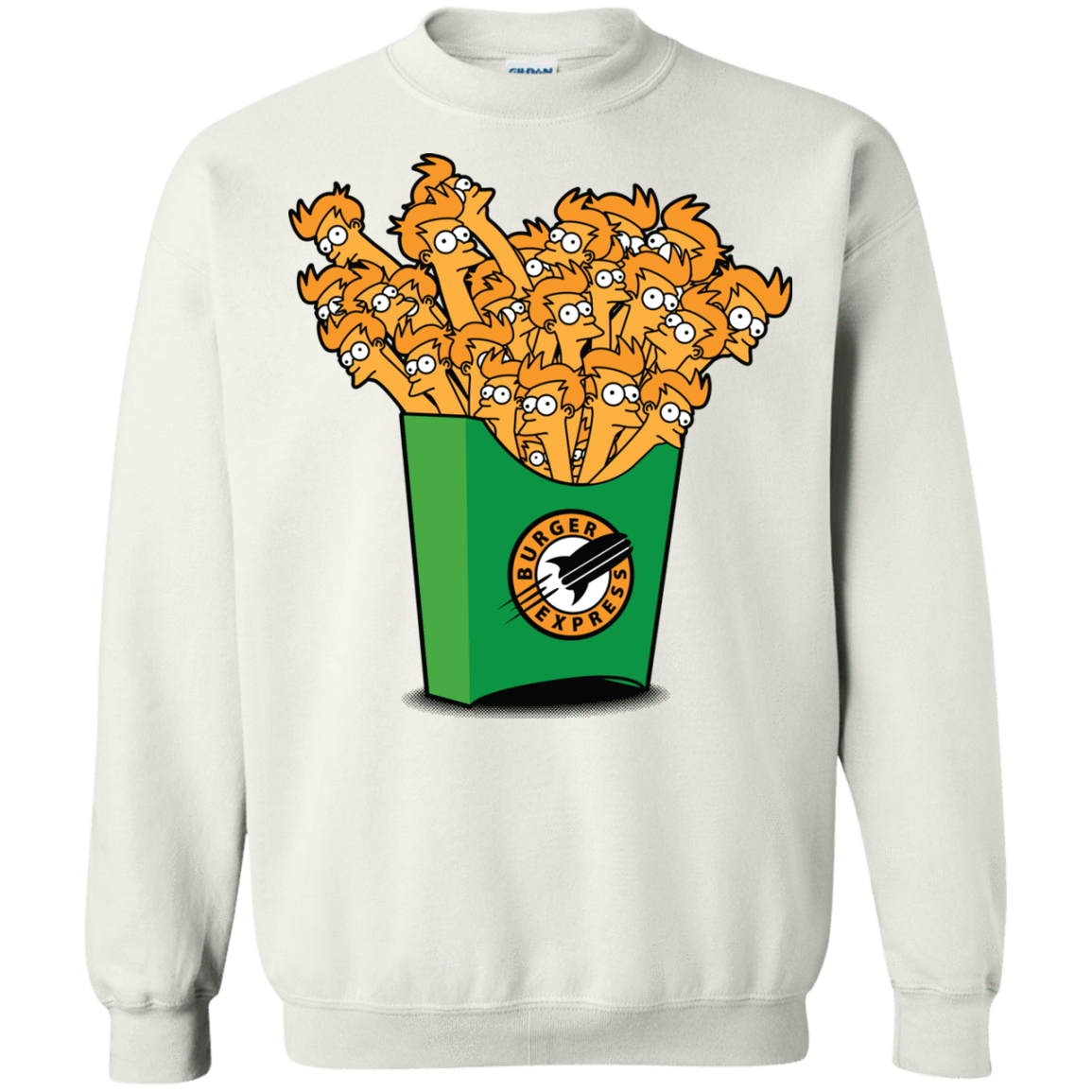 Sweatshirts White / Small Box of Fries Crewneck Sweatshirt