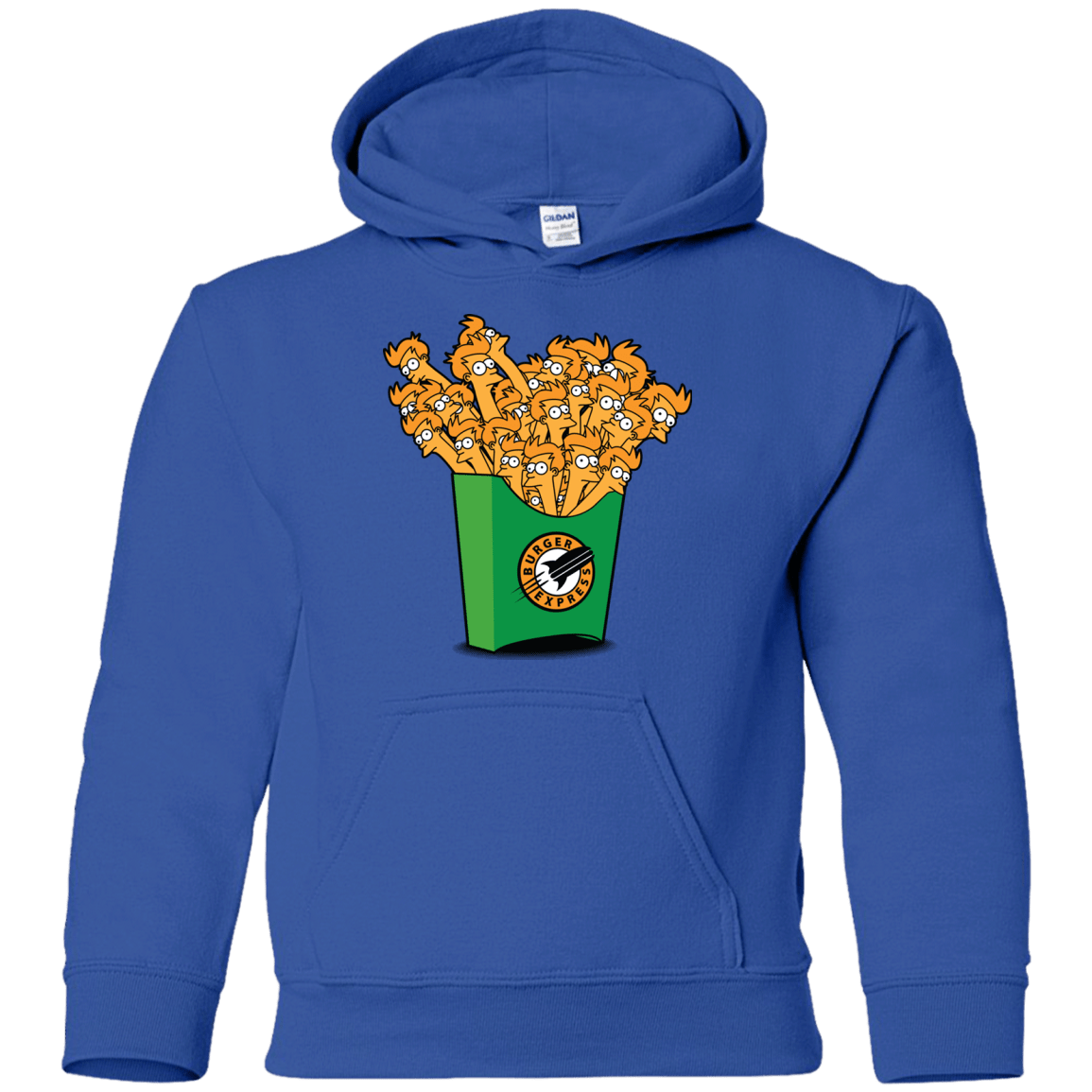 Sweatshirts Royal / YS Box of Fries Youth Hoodie