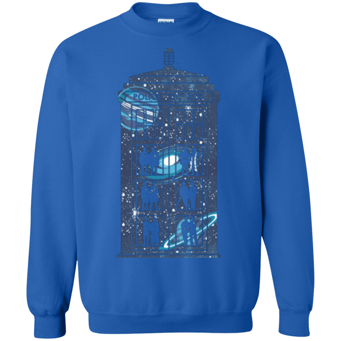Sweatshirts Royal / Small Box of Time and Space Crewneck Sweatshirt