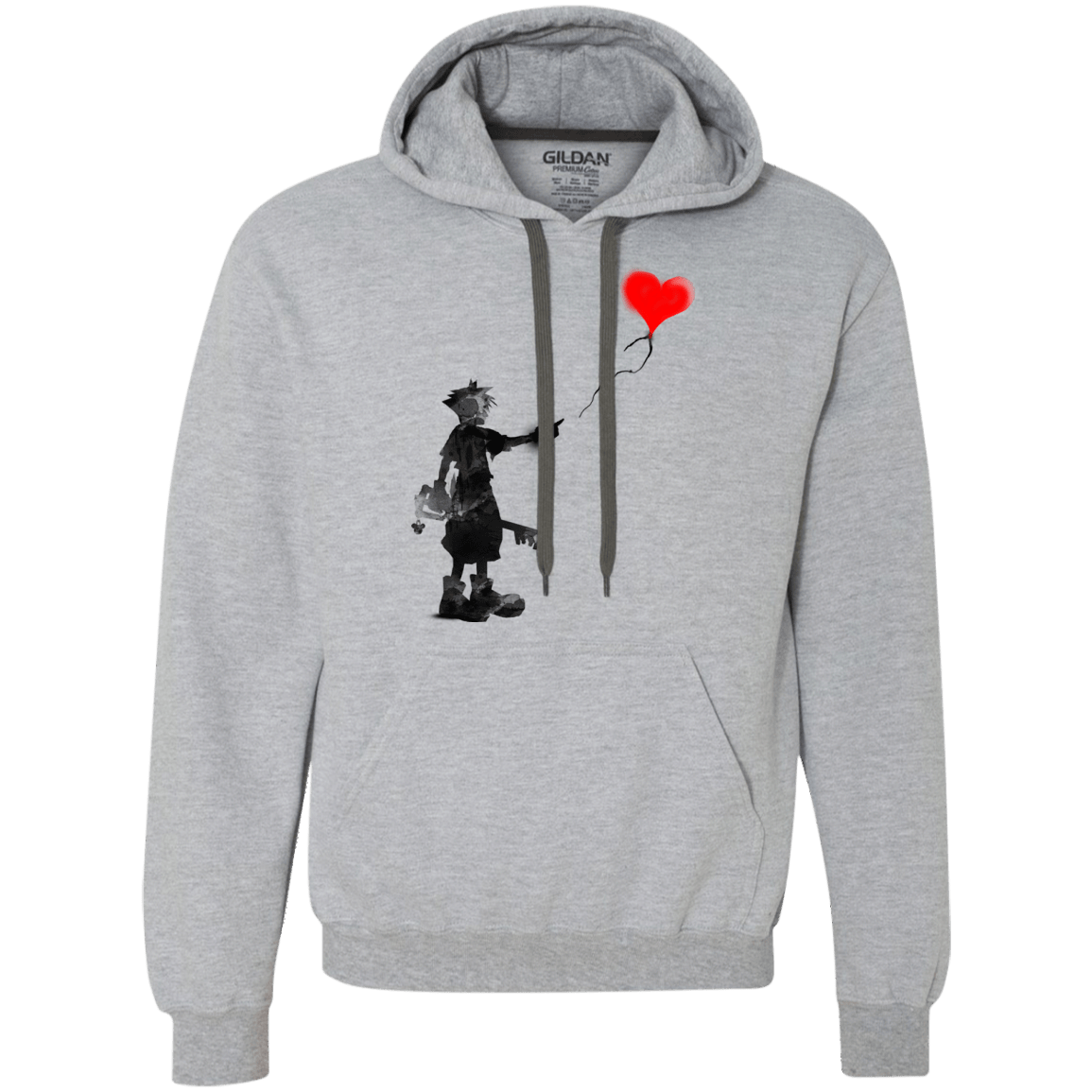Boy and Balloon Premium Fleece Hoodie