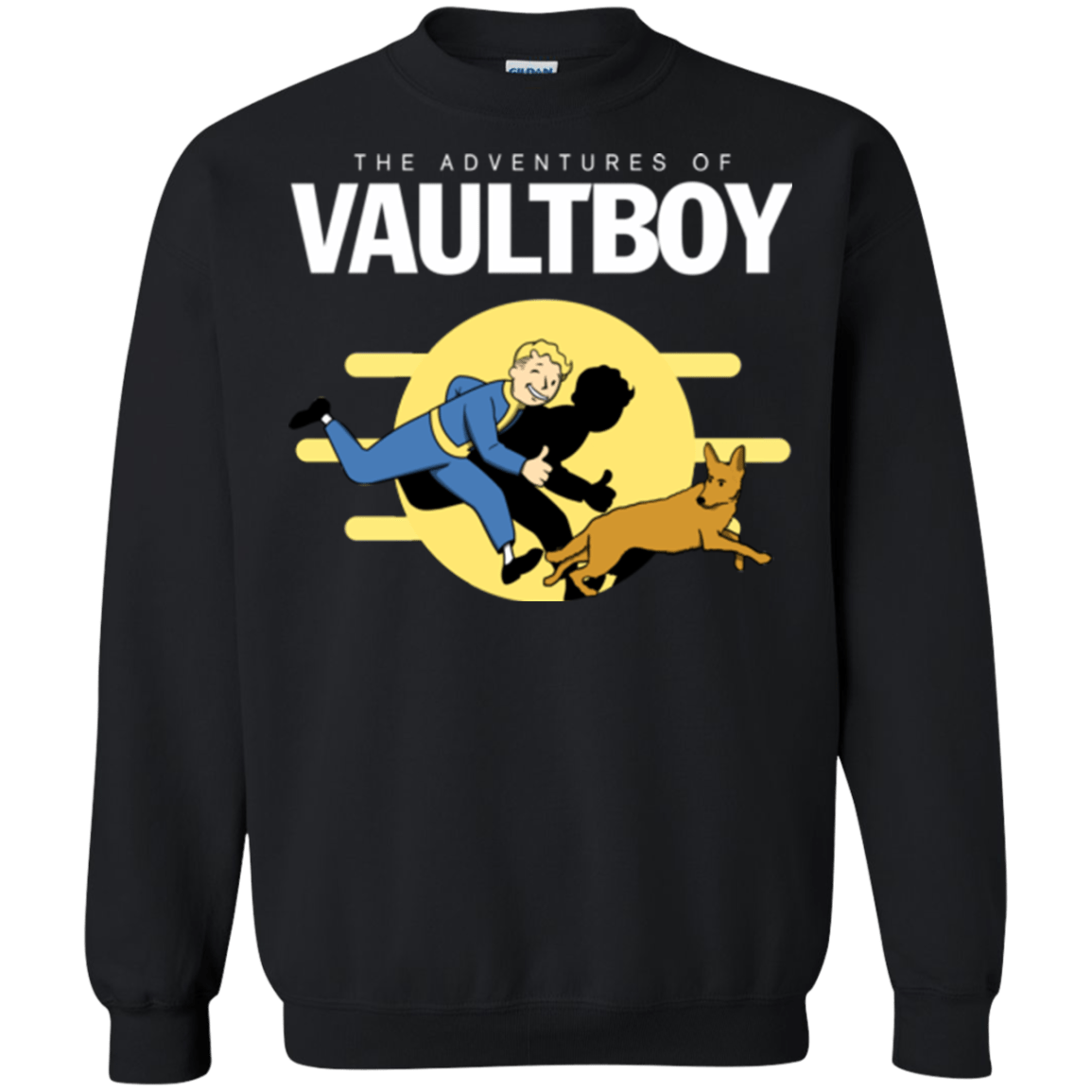 Sweatshirts Black / Small Boy and his dog Crewneck Sweatshirt