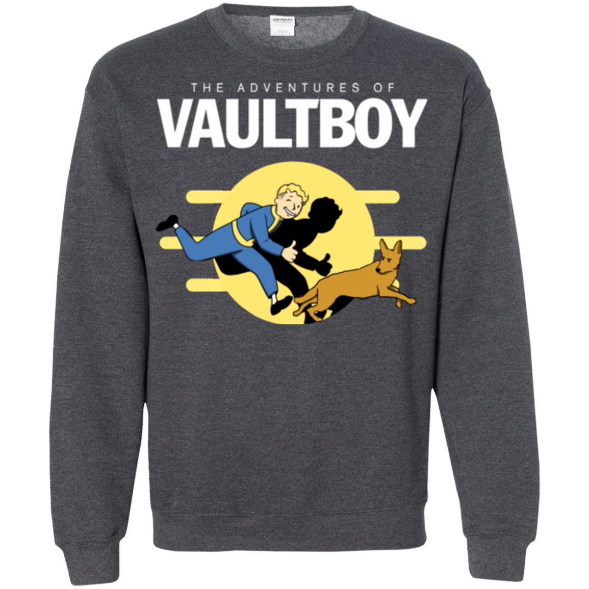 Sweatshirts Dark Heather / Small Boy and his dog Crewneck Sweatshirt