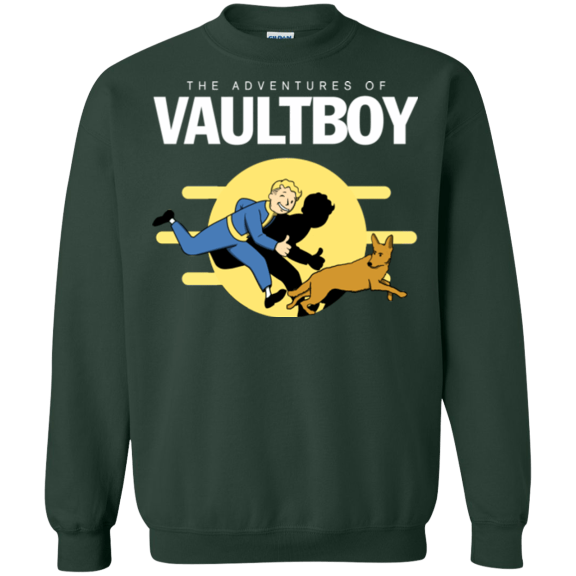 Sweatshirts Forest Green / Small Boy and his dog Crewneck Sweatshirt
