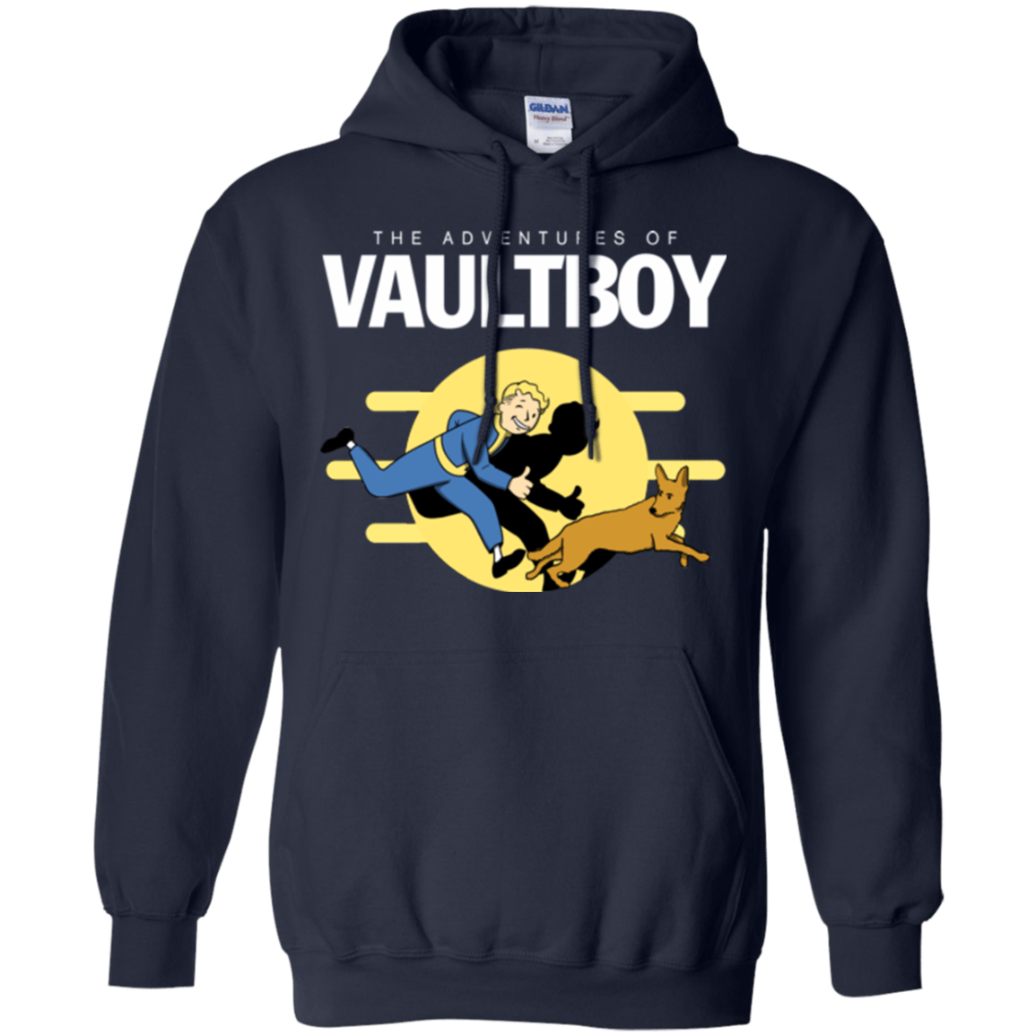 Sweatshirts Navy / Small Boy and his dog Pullover Hoodie