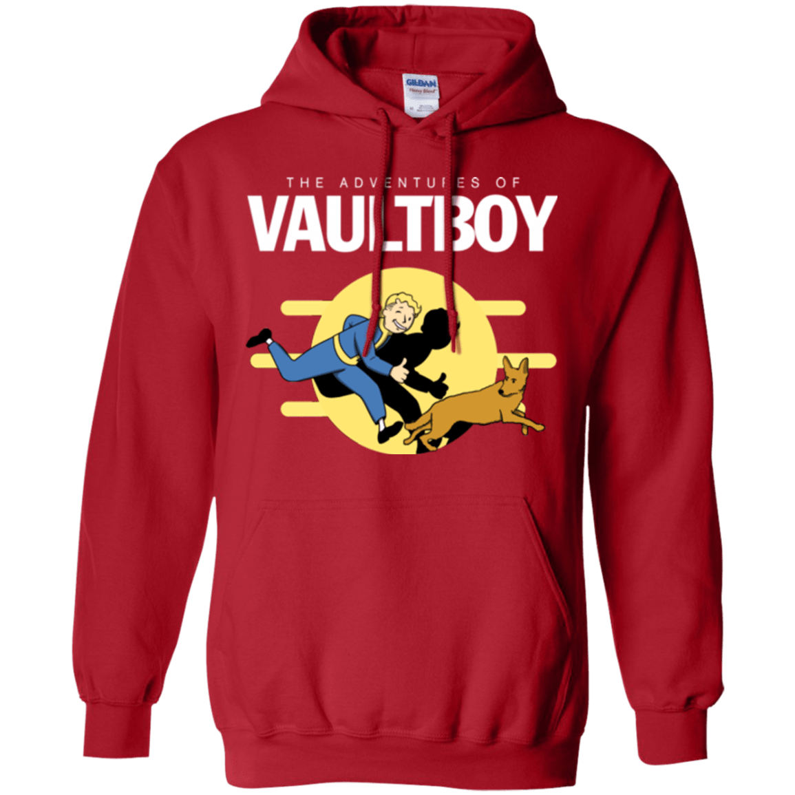 Sweatshirts Red / Small Boy and his dog Pullover Hoodie