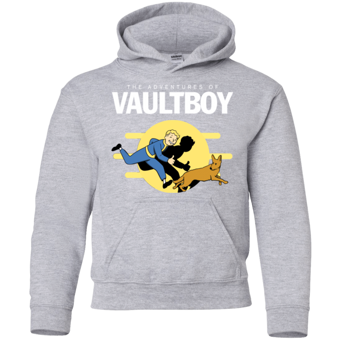Sweatshirts Sport Grey / YS Boy and his dog Youth Hoodie