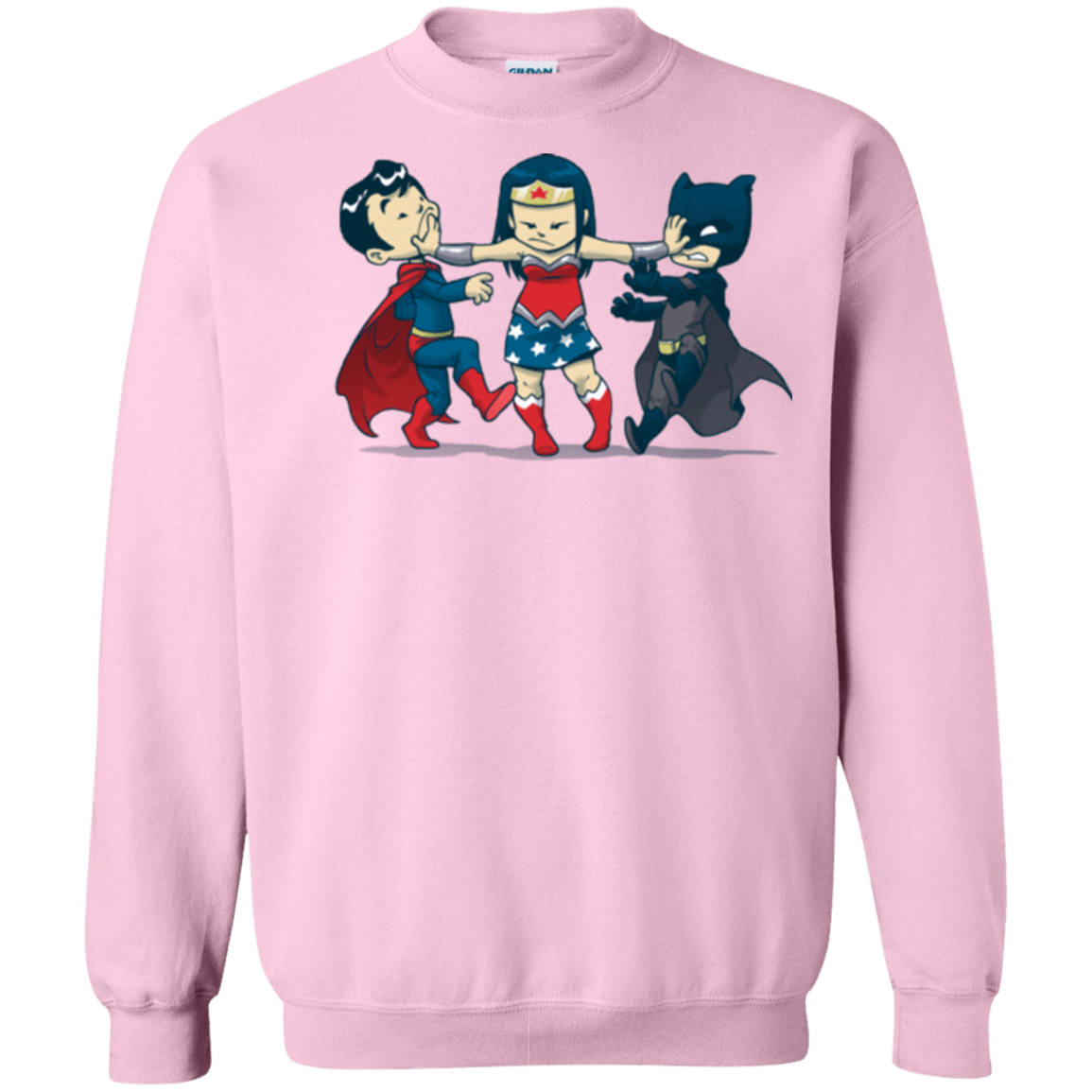 Sweatshirts Light Pink / Small Boys Crewneck Sweatshirt