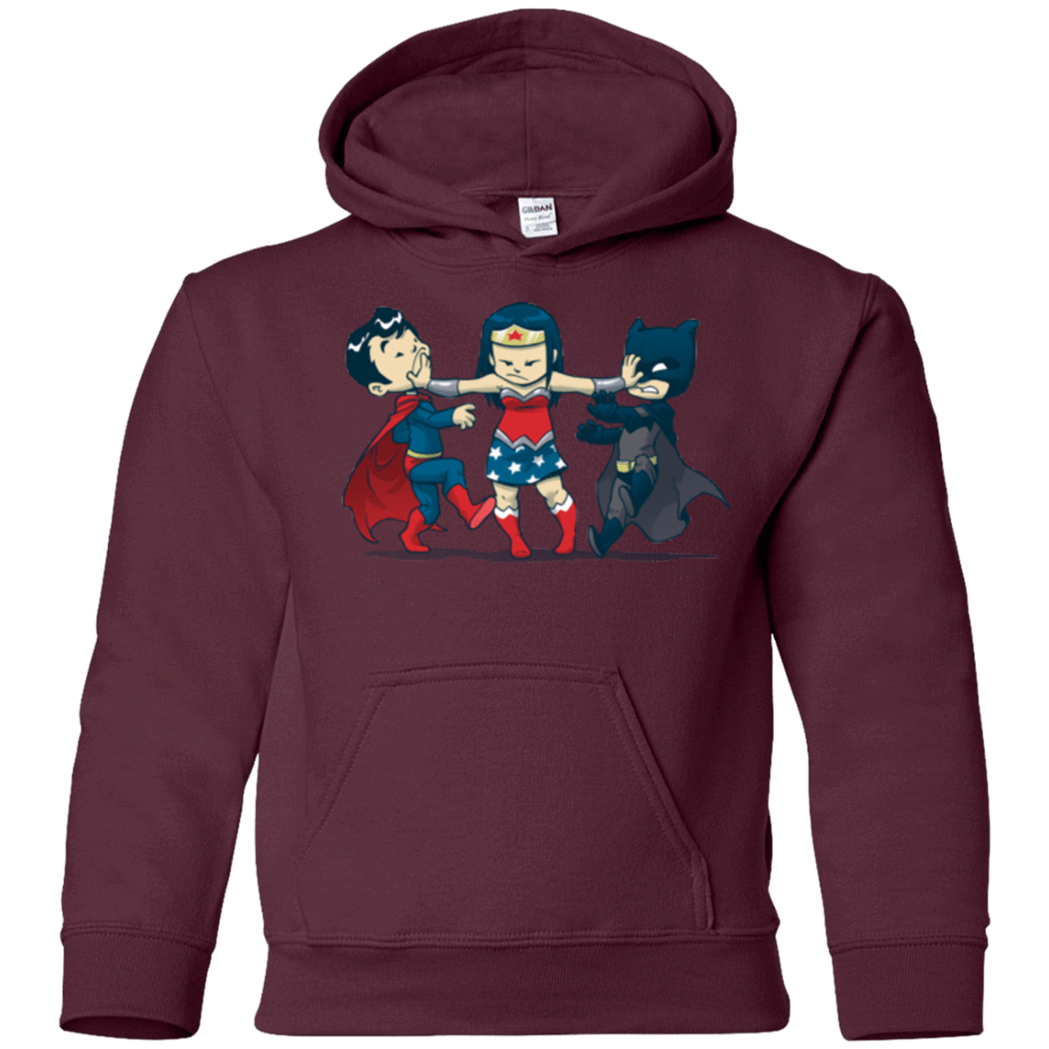 Sweatshirts Maroon / YS Boys Youth Hoodie