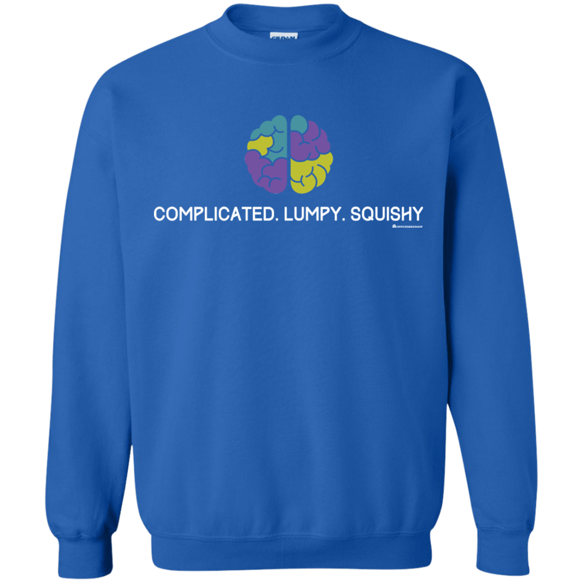 Sweatshirts Royal / Small Brain Crewneck Sweatshirt