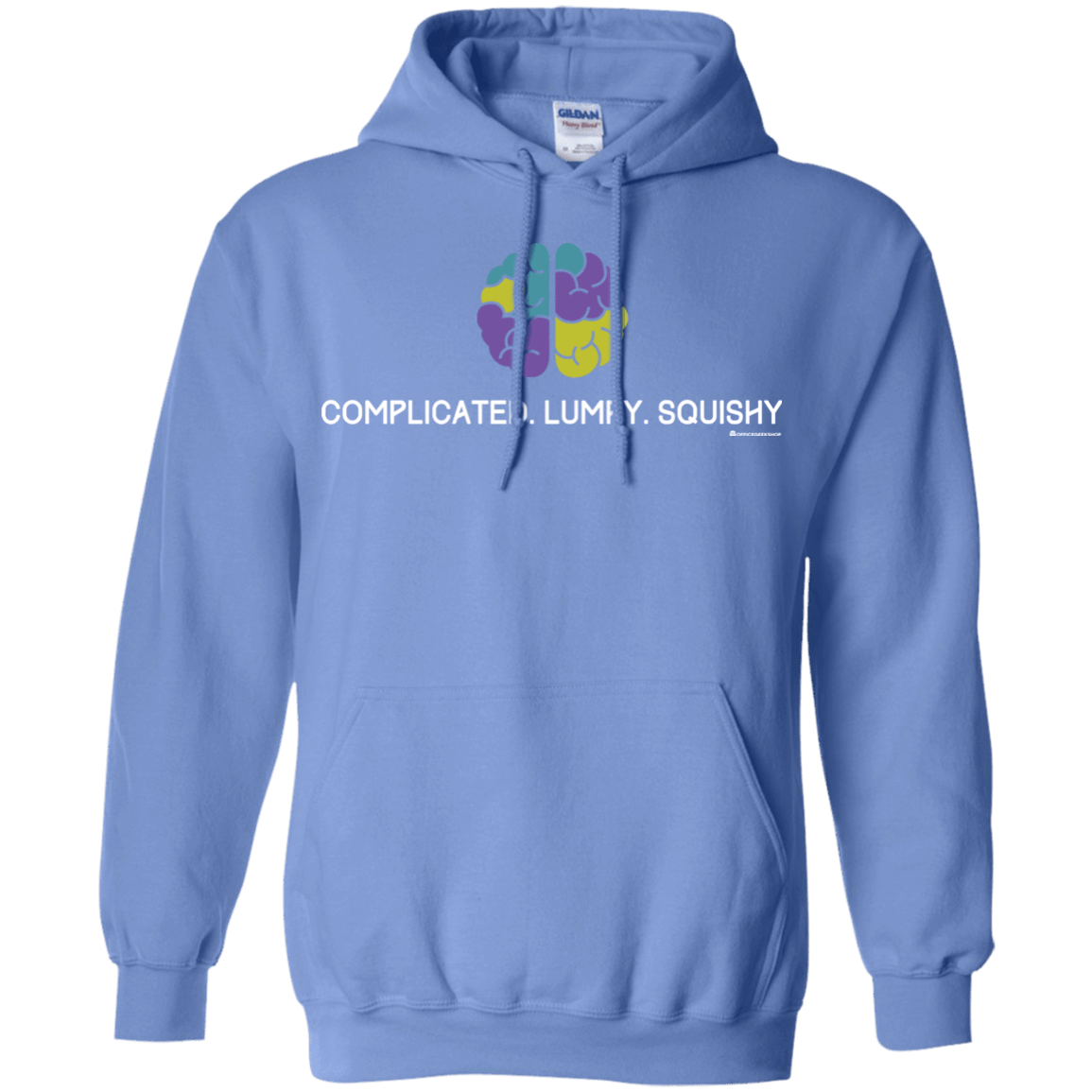 Sweatshirts Carolina Blue / Small Brain Pullover Hoodie