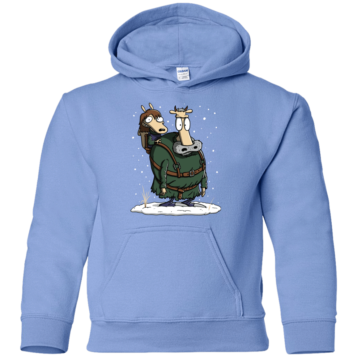 Sweatshirts Carolina Blue / YS Bran's Modern Life Youth Hoodie