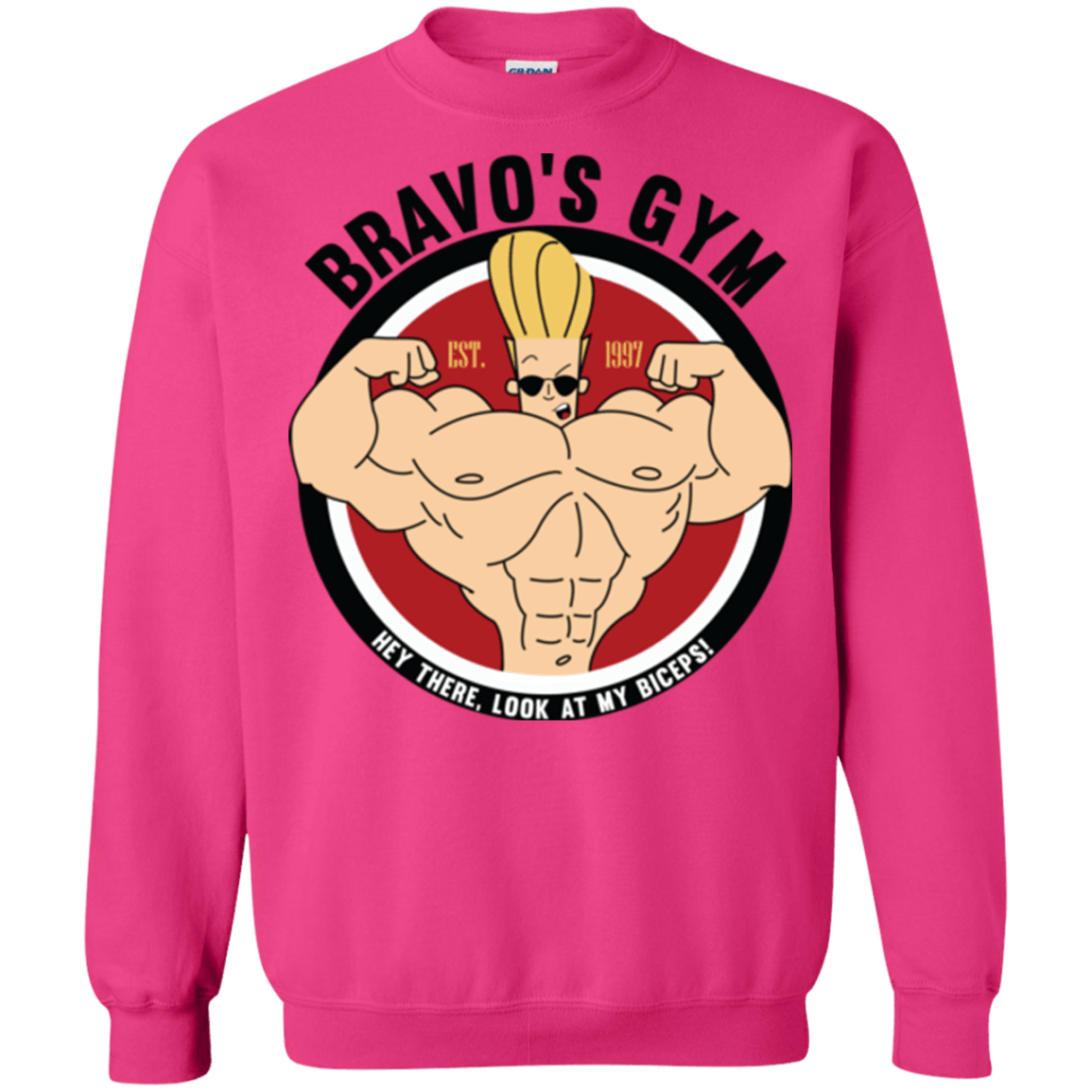Sweatshirts Heliconia / Small Bravo's Gym Crewneck Sweatshirt