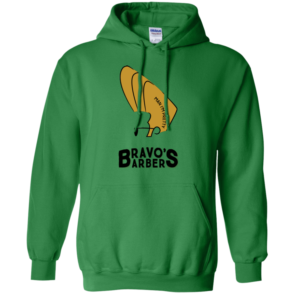 Sweatshirts Irish Green / S Bravos Barbers Pullover Hoodie