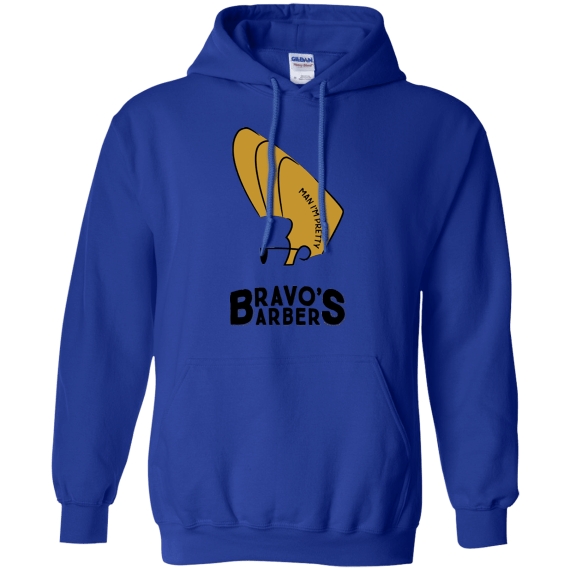 Sweatshirts Royal / S Bravos Barbers Pullover Hoodie