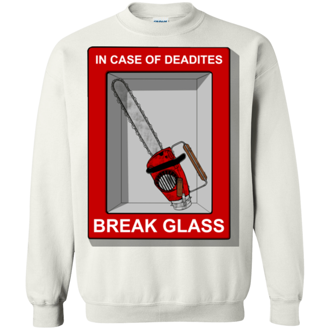 Sweatshirts White / Small Break Glass Crewneck Sweatshirt