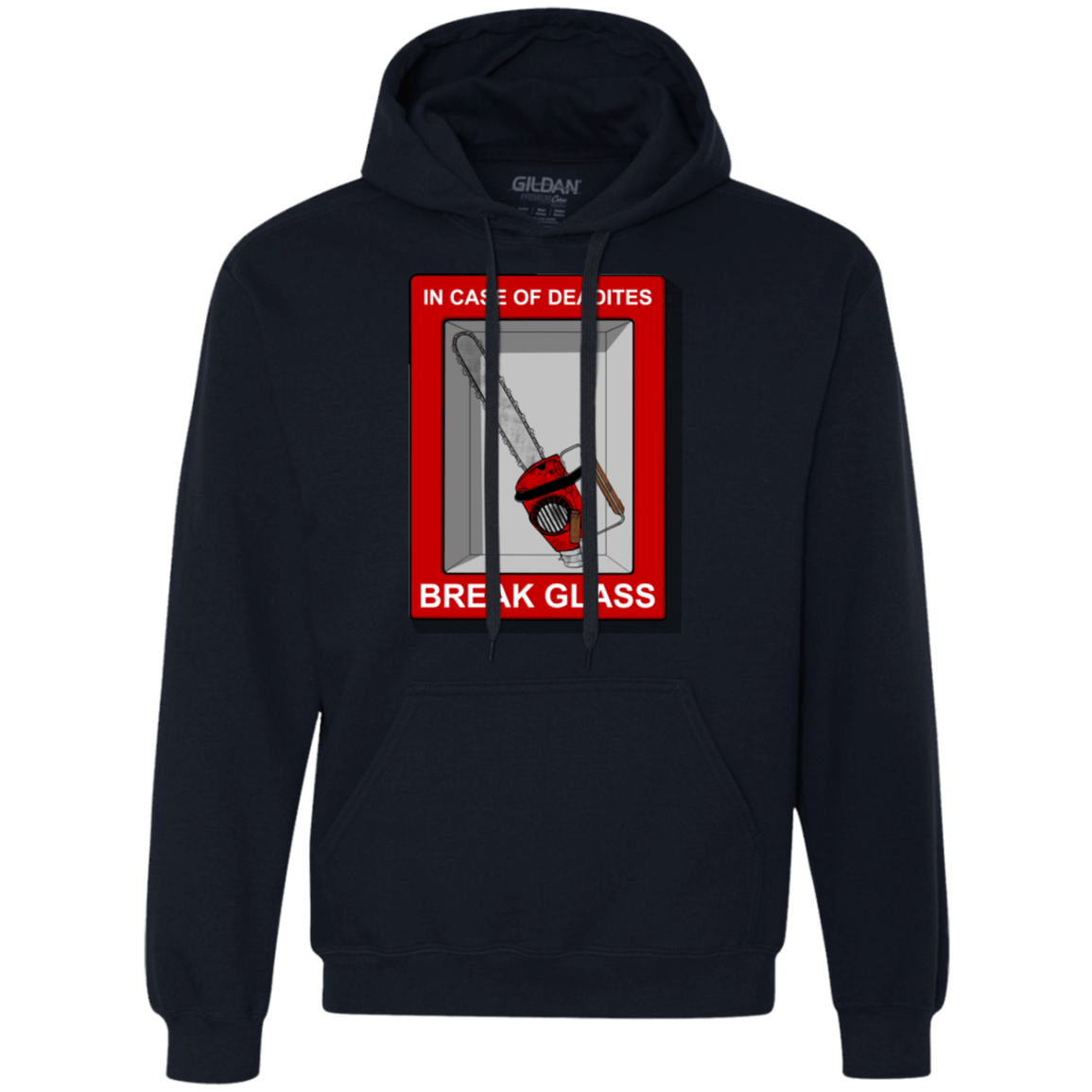 Sweatshirts Navy / Small Break Glass Premium Fleece Hoodie
