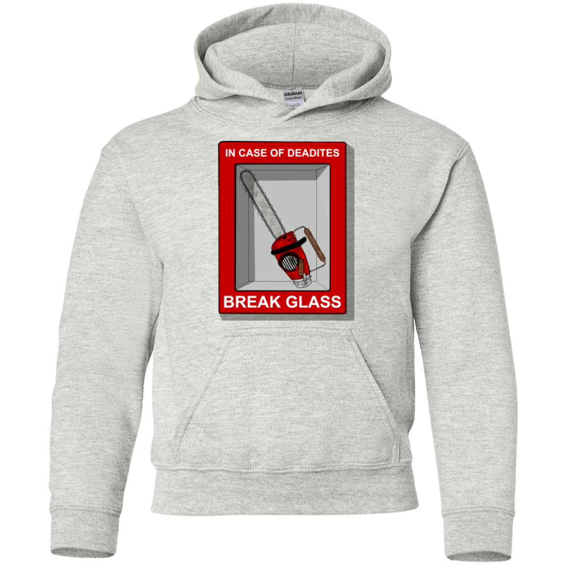 Sweatshirts Ash / YS Break Glass Youth Hoodie