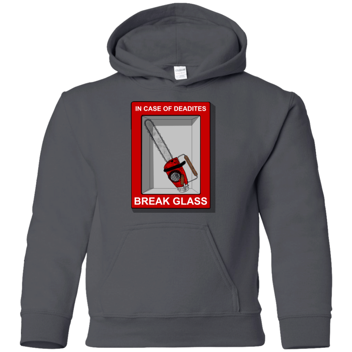 Sweatshirts Charcoal / YS Break Glass Youth Hoodie