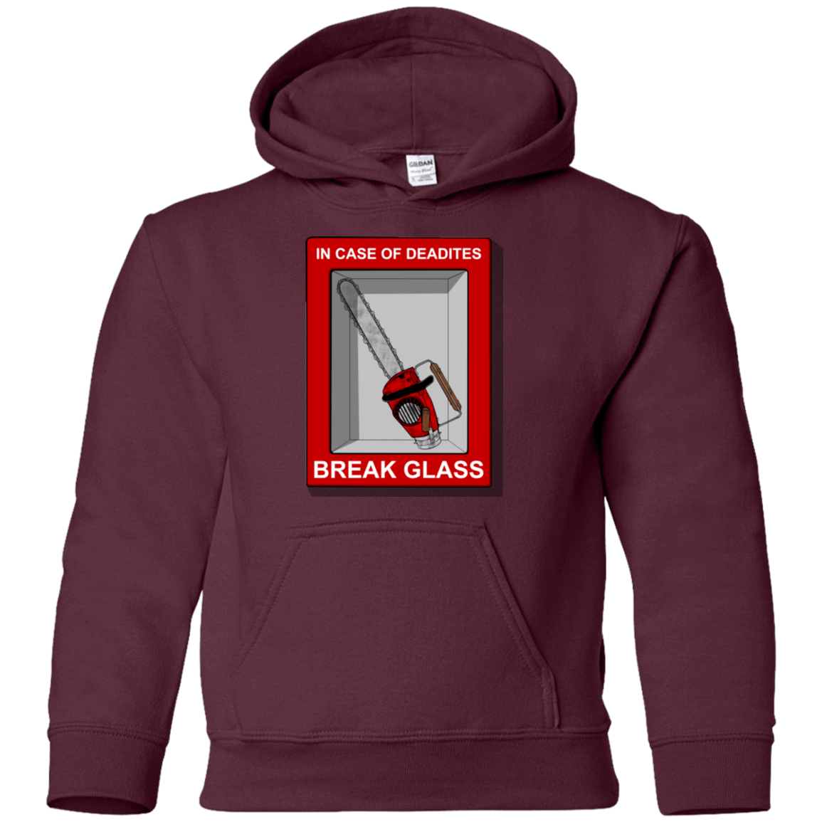 Sweatshirts Maroon / YS Break Glass Youth Hoodie